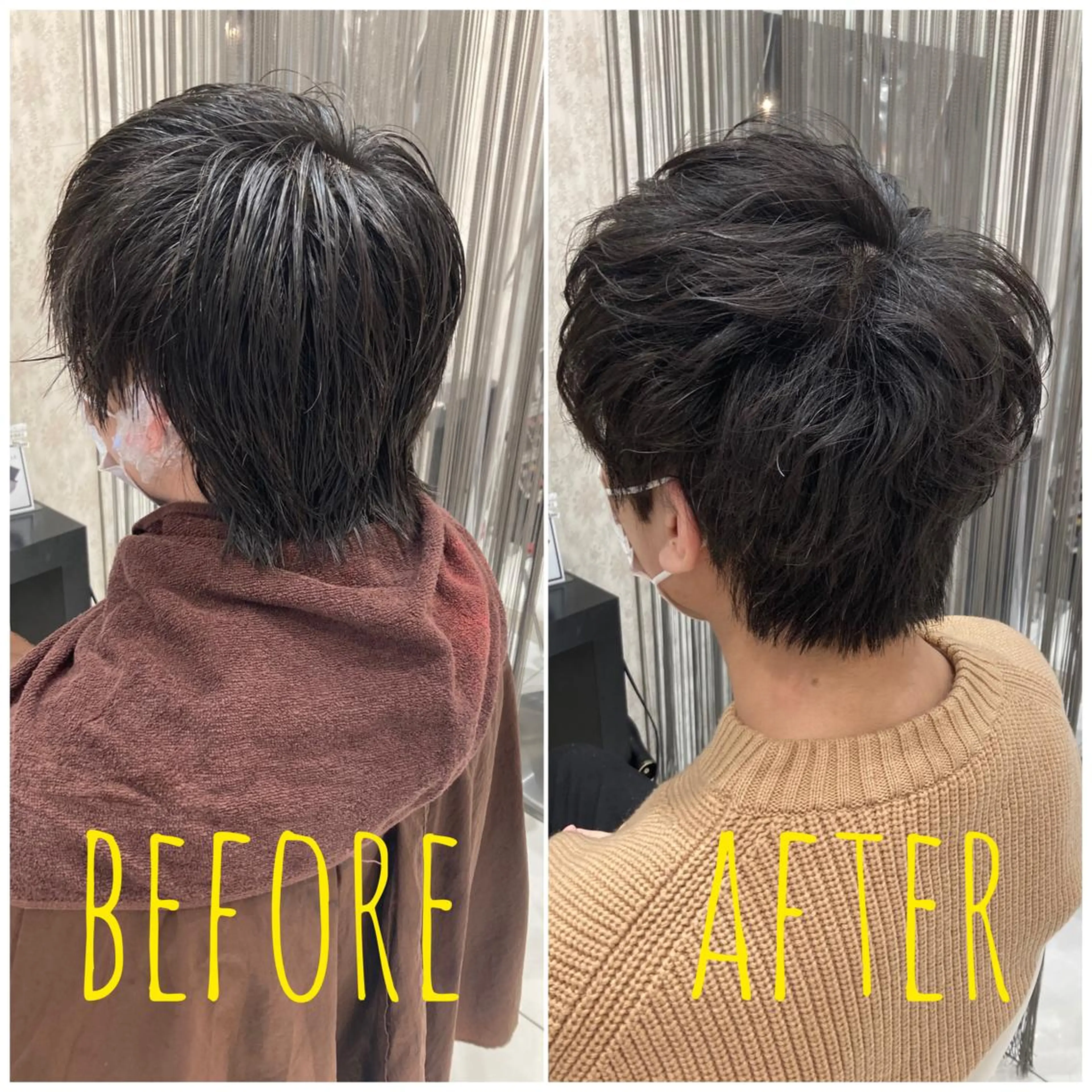 カット&パーマ&ヘアオイルプレゼントの写真