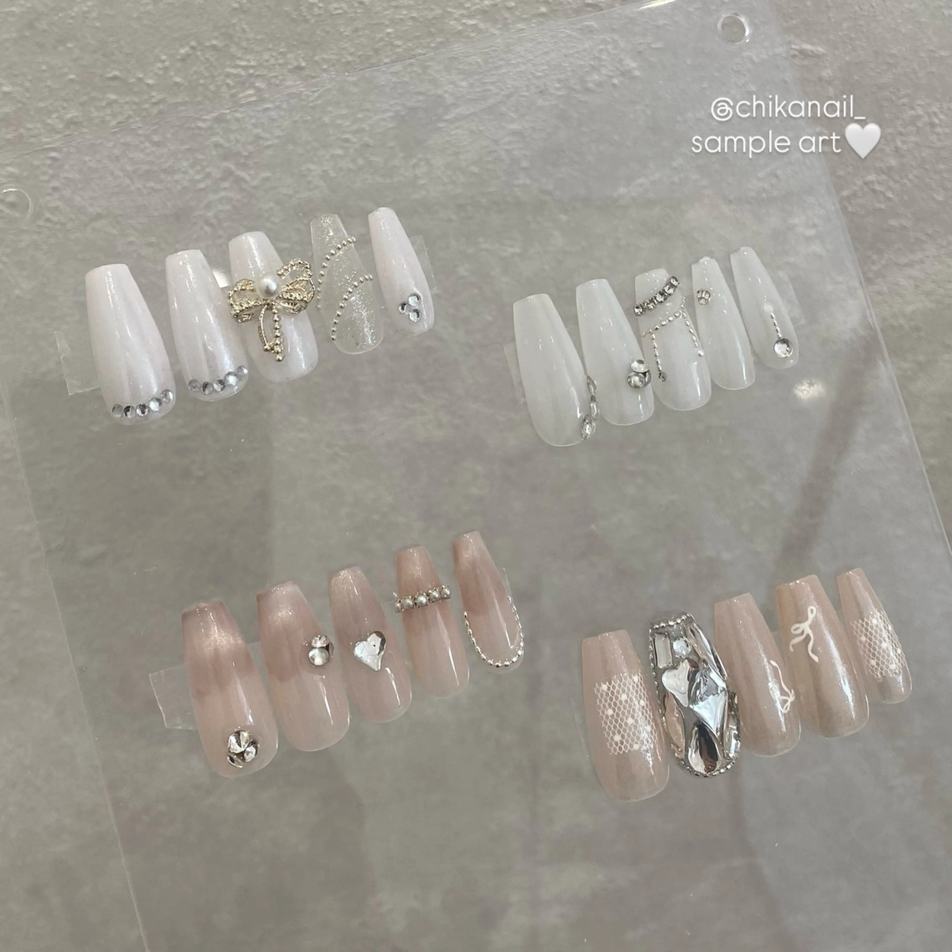 ネイル 𝑐ℎ𝑖𝑘𝑎 韓国デザインネイルのネイルデザイン