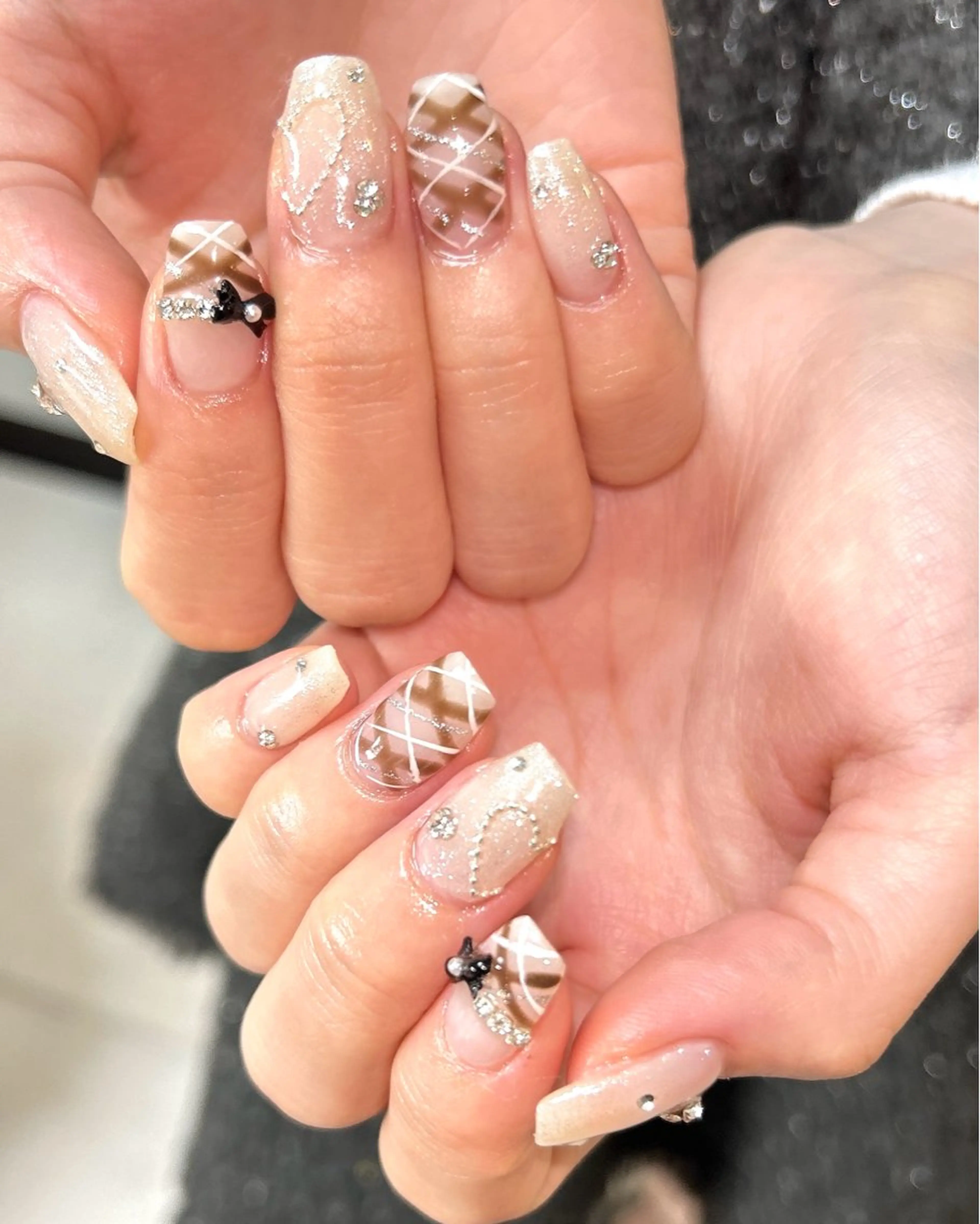 ネイル ハンドネイル ten nail salon　かえでのネイルデザイン