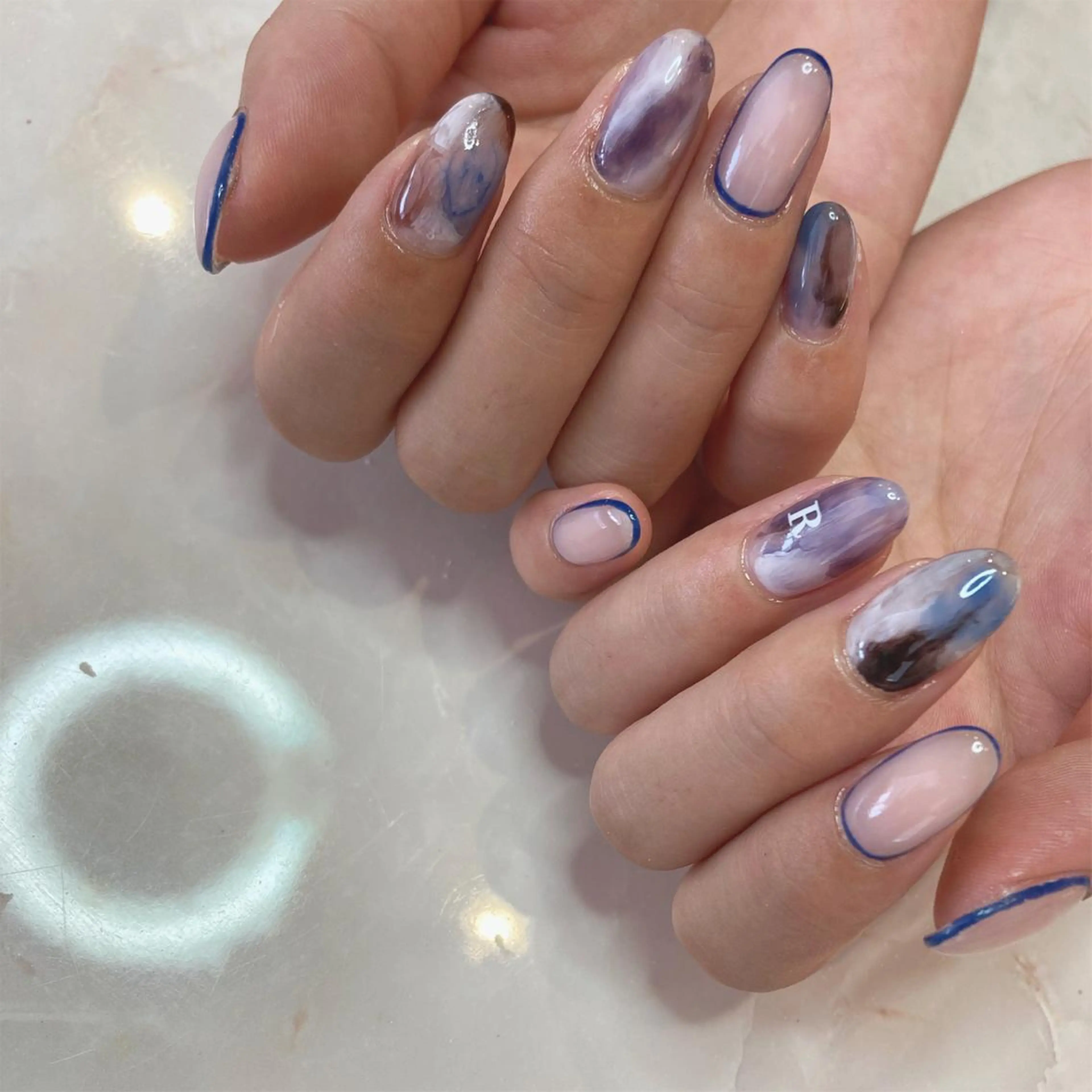 ネイル ニュアンスネイル ハンドネイル Faire MIKIのネイルデザイン