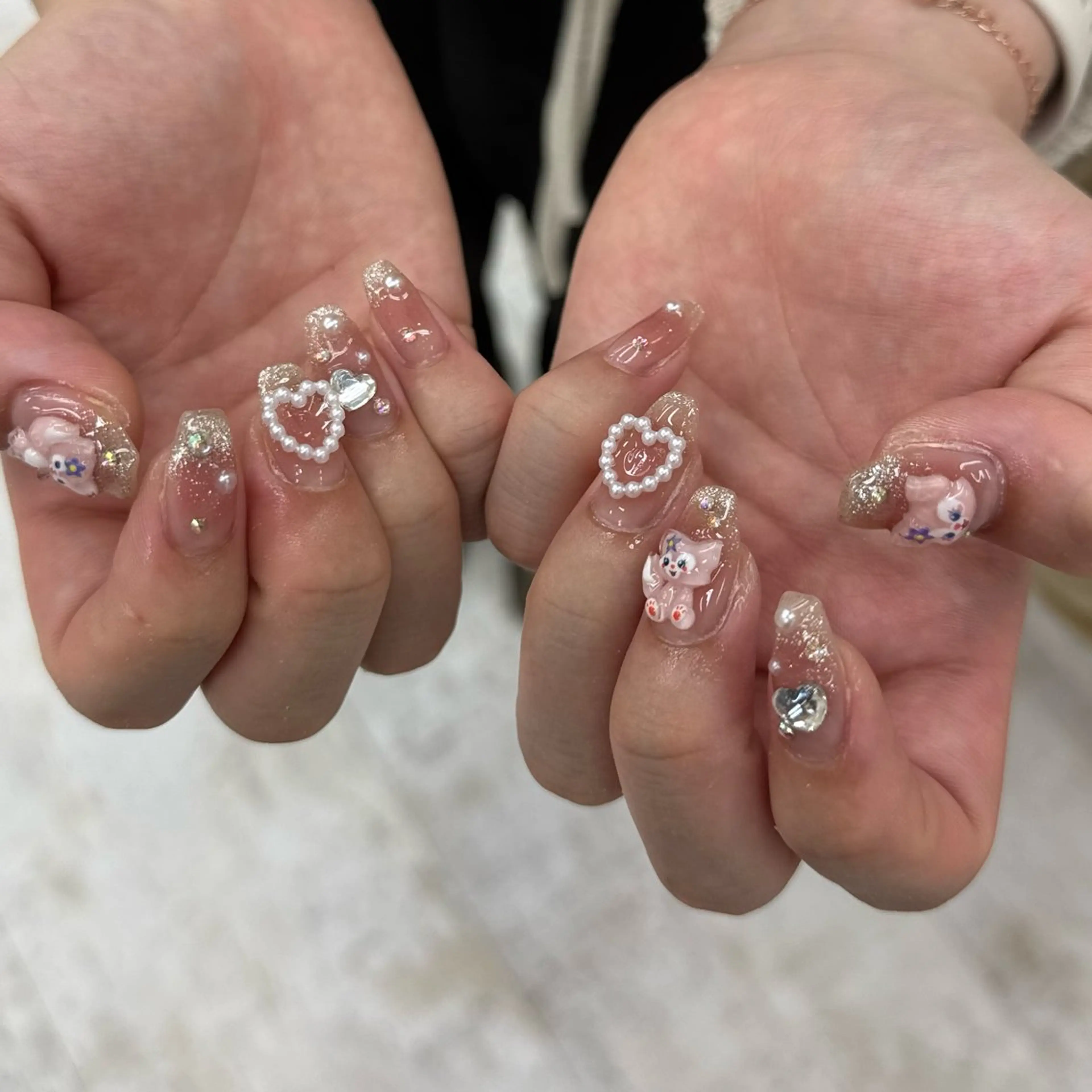 ネイル 持ち込み ハンドネイル 🌺Bianca立川 HAGA🌺のネイルデザイン