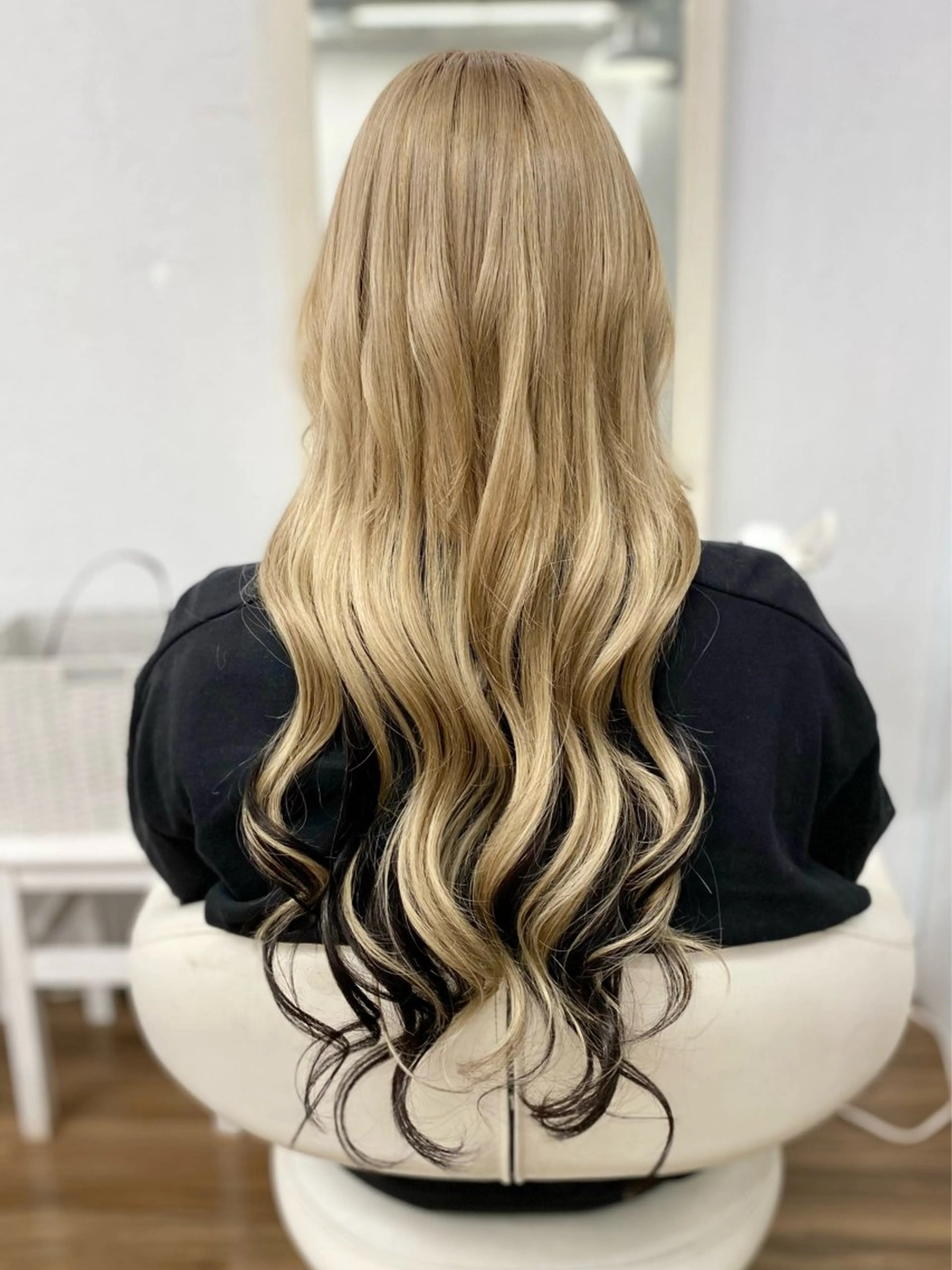 ショート シールエクステ ボブ エクステ エクステ GLOSS 心斎橋 山上のヘアスタイル