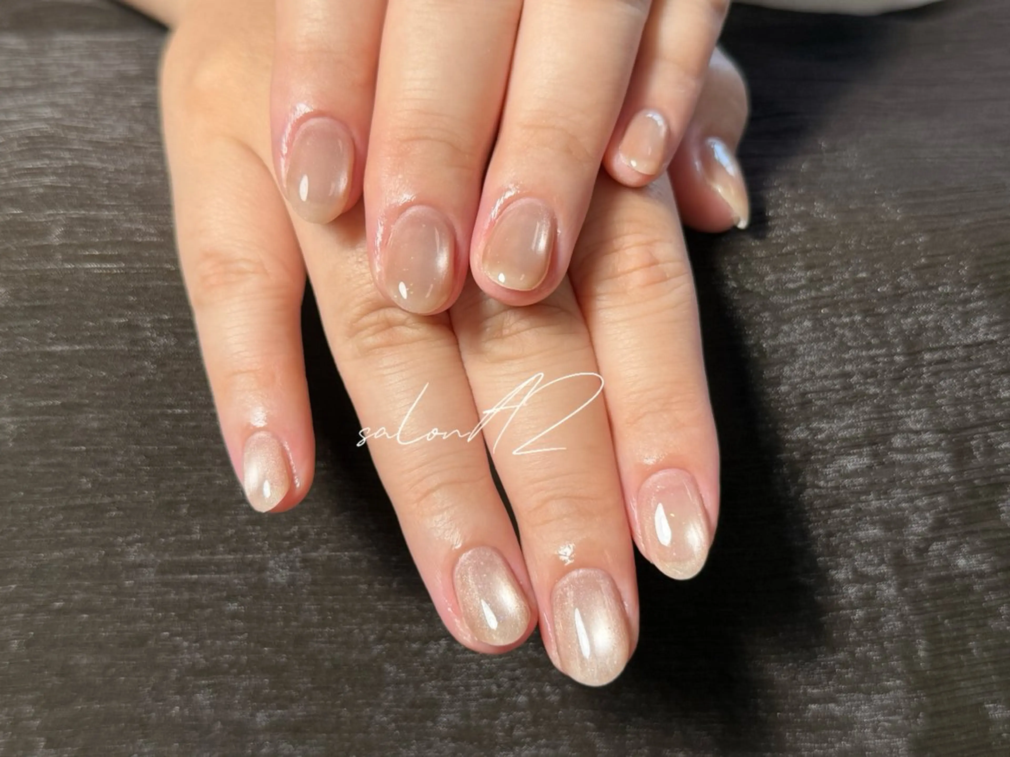 ネイル アートネイル 長さ出し フットネイル フレンチネイル ジェルネイル salon AZのネイルデザイン