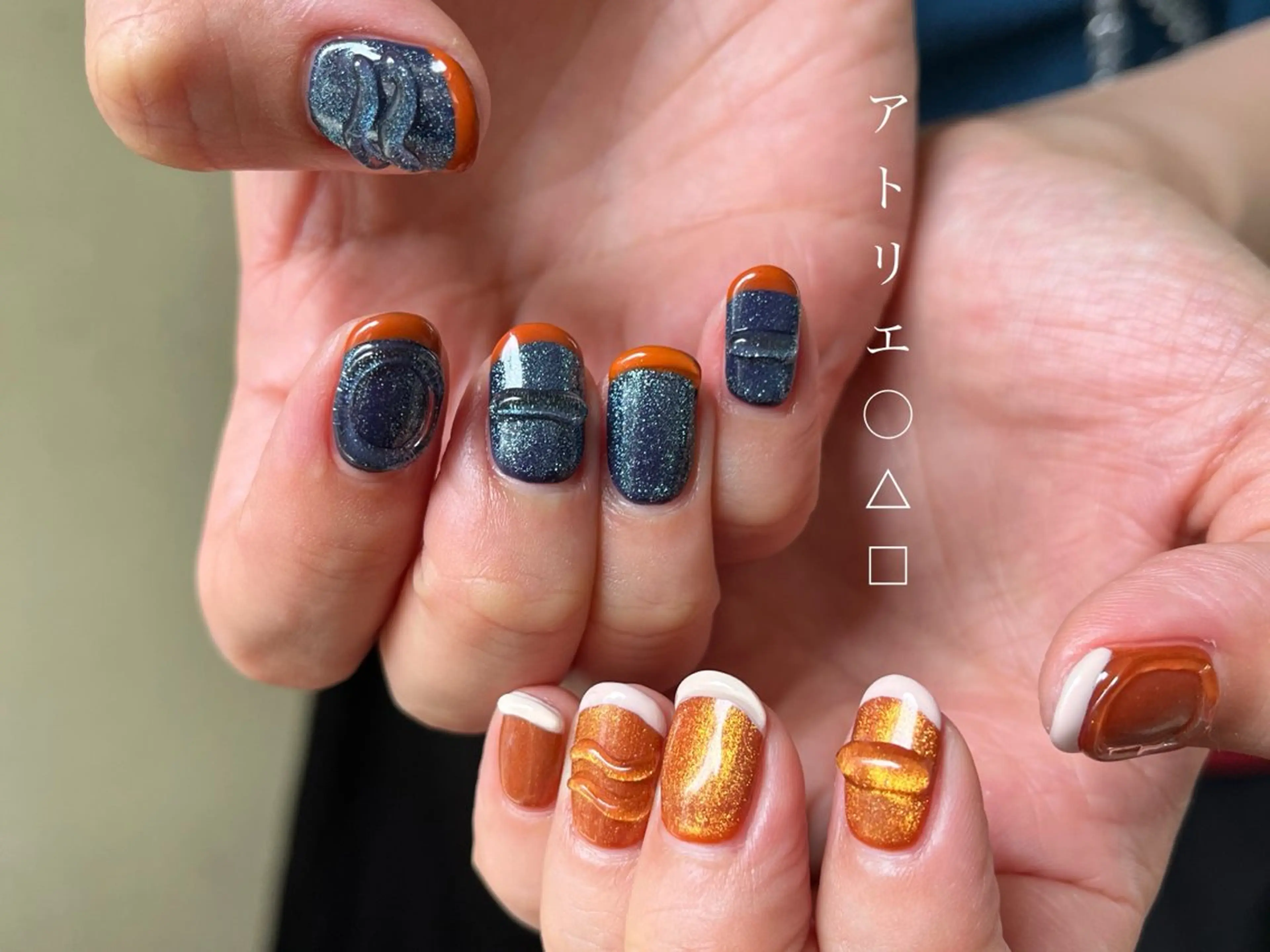 ネイル ハンドネイル アトリエ ○△□のネイルデザイン