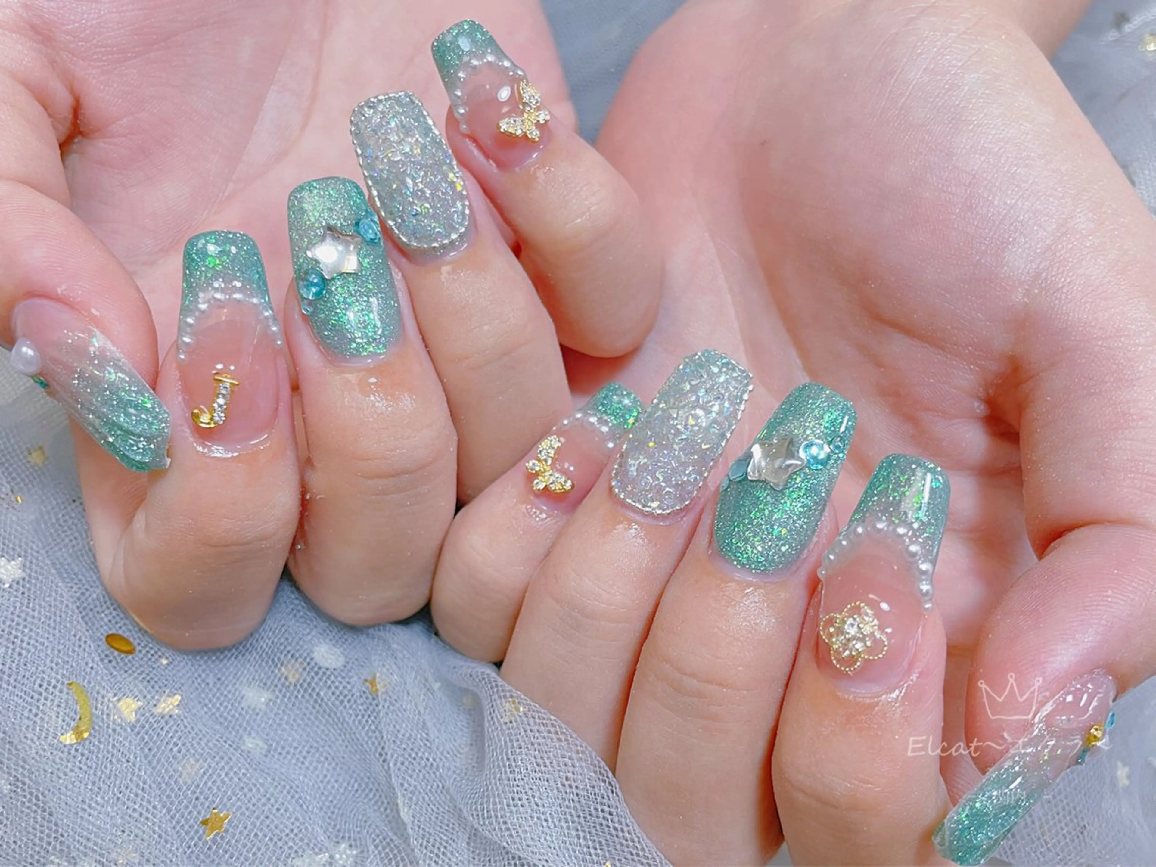 ネイル ハンドネイル ネイルサロンエクラ 🫧Shizukaのネイルデザイン