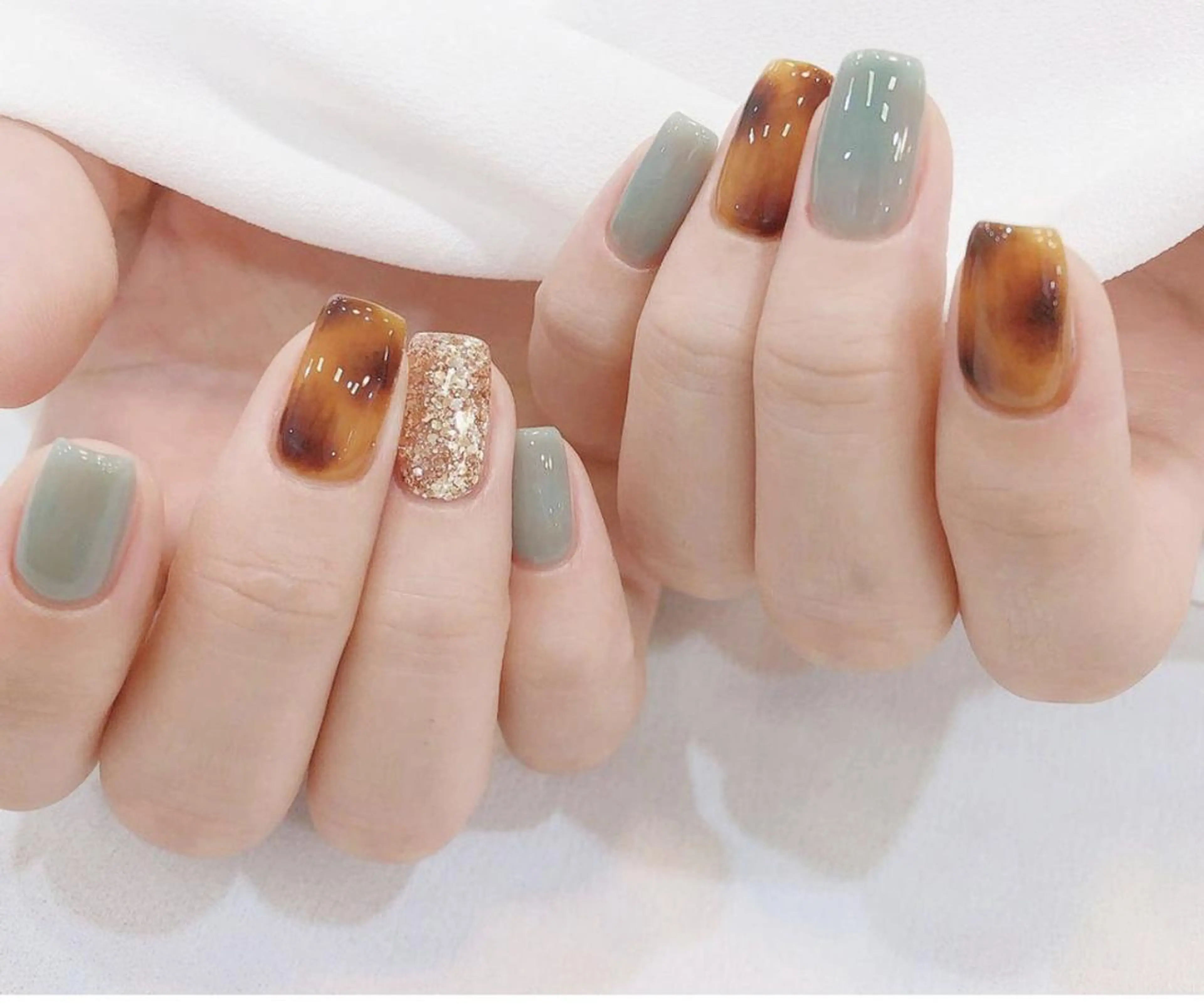 ネイル (∩_∩)ミモネイル /eyelashのネイルデザイン