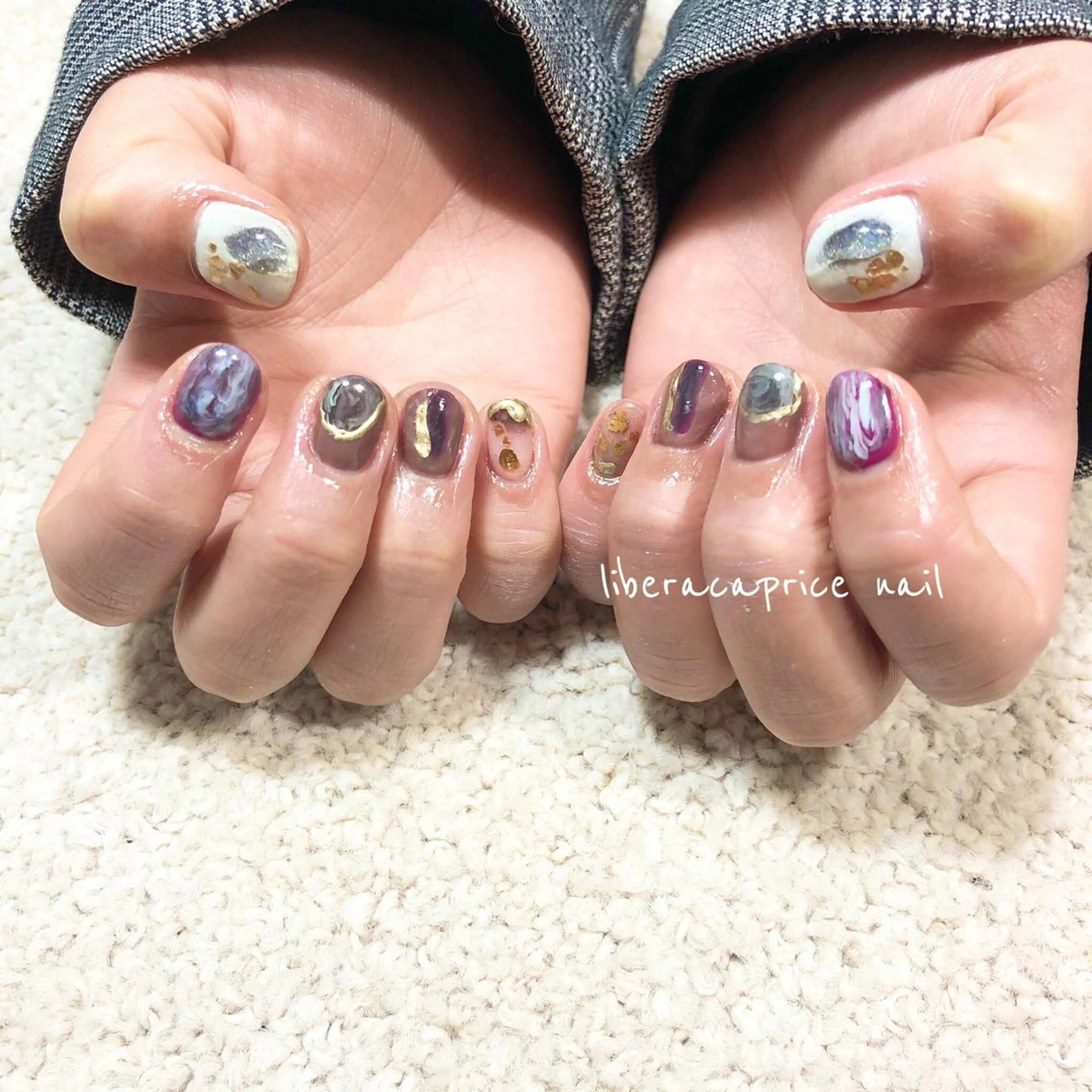 ネイル プライベートサロン a.b.f.dのネイルデザイン