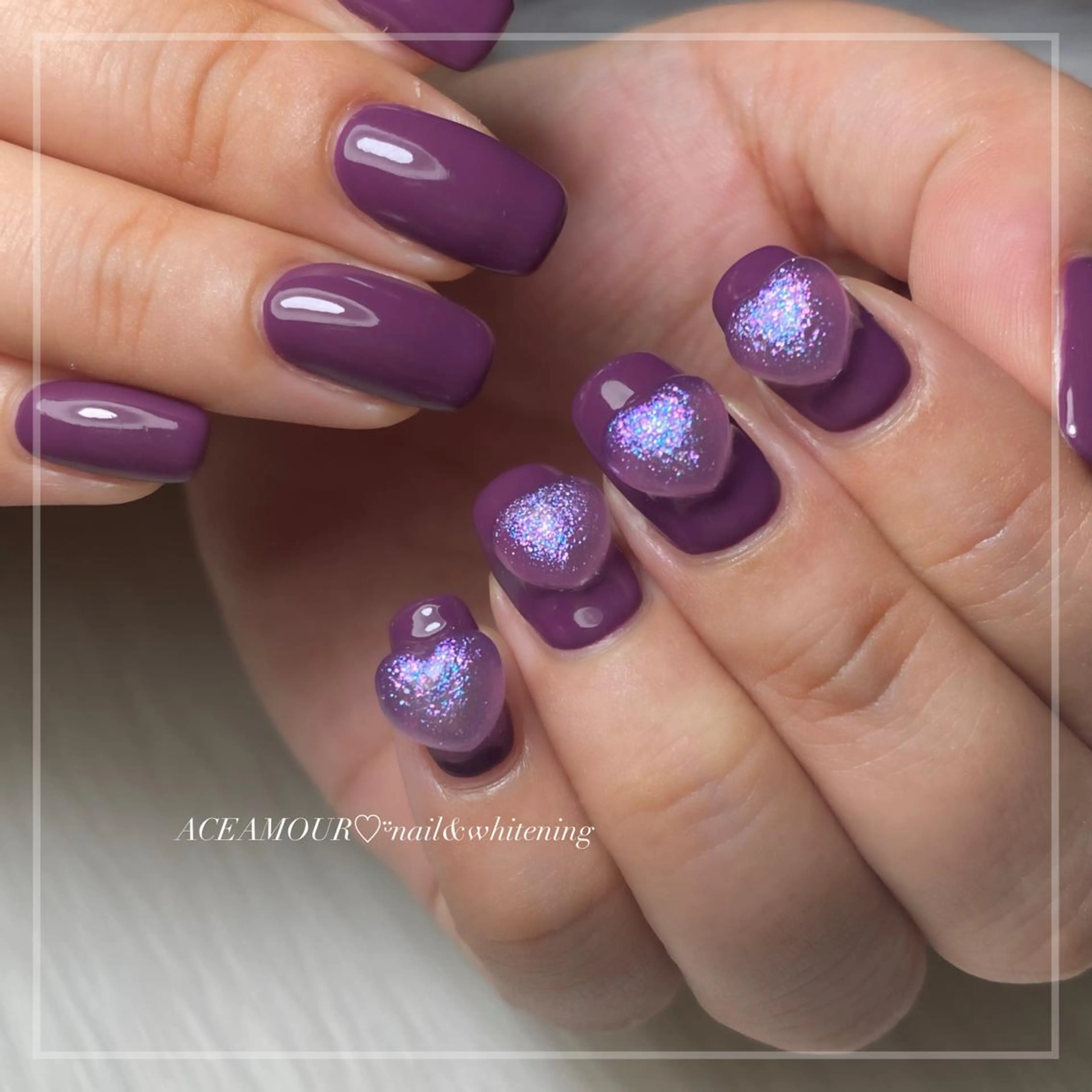 ネイル ネイル/耳つぼ /新ホワイトニングのネイルデザイン