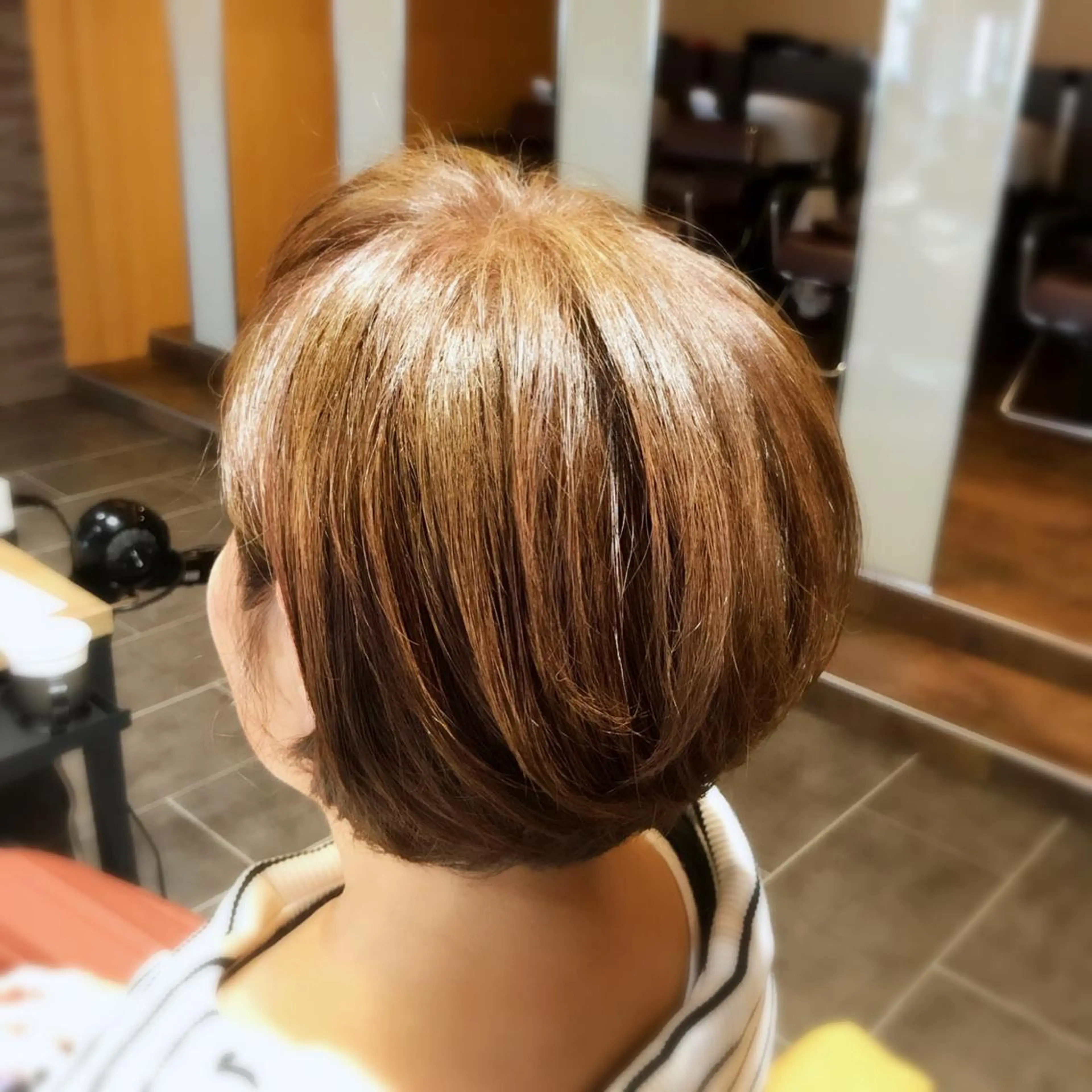 ショート カラー 【髪質改善】 夏目結以のヘアスタイル