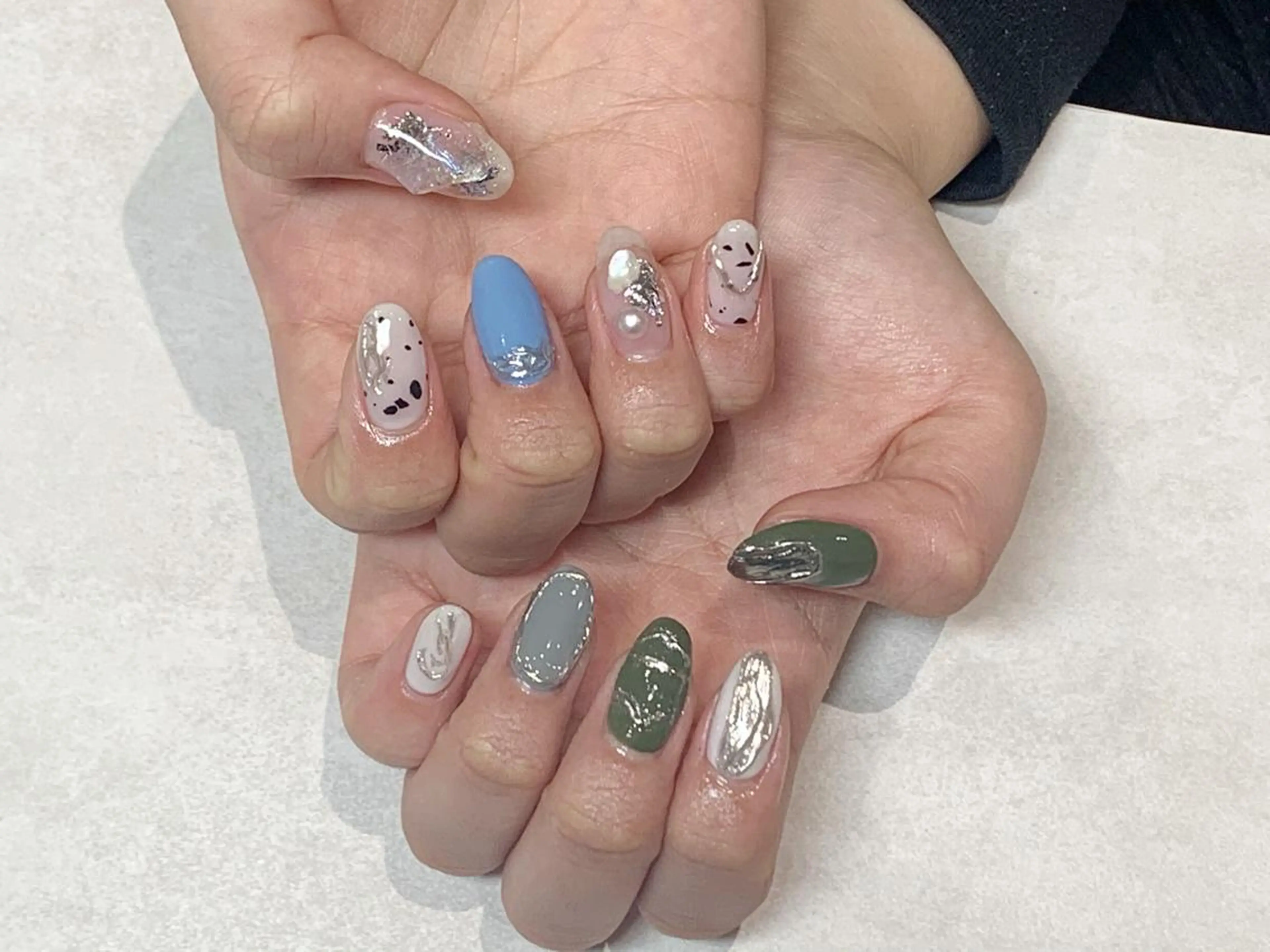 ネイル ハンドネイル 金田 純香のネイルデザイン