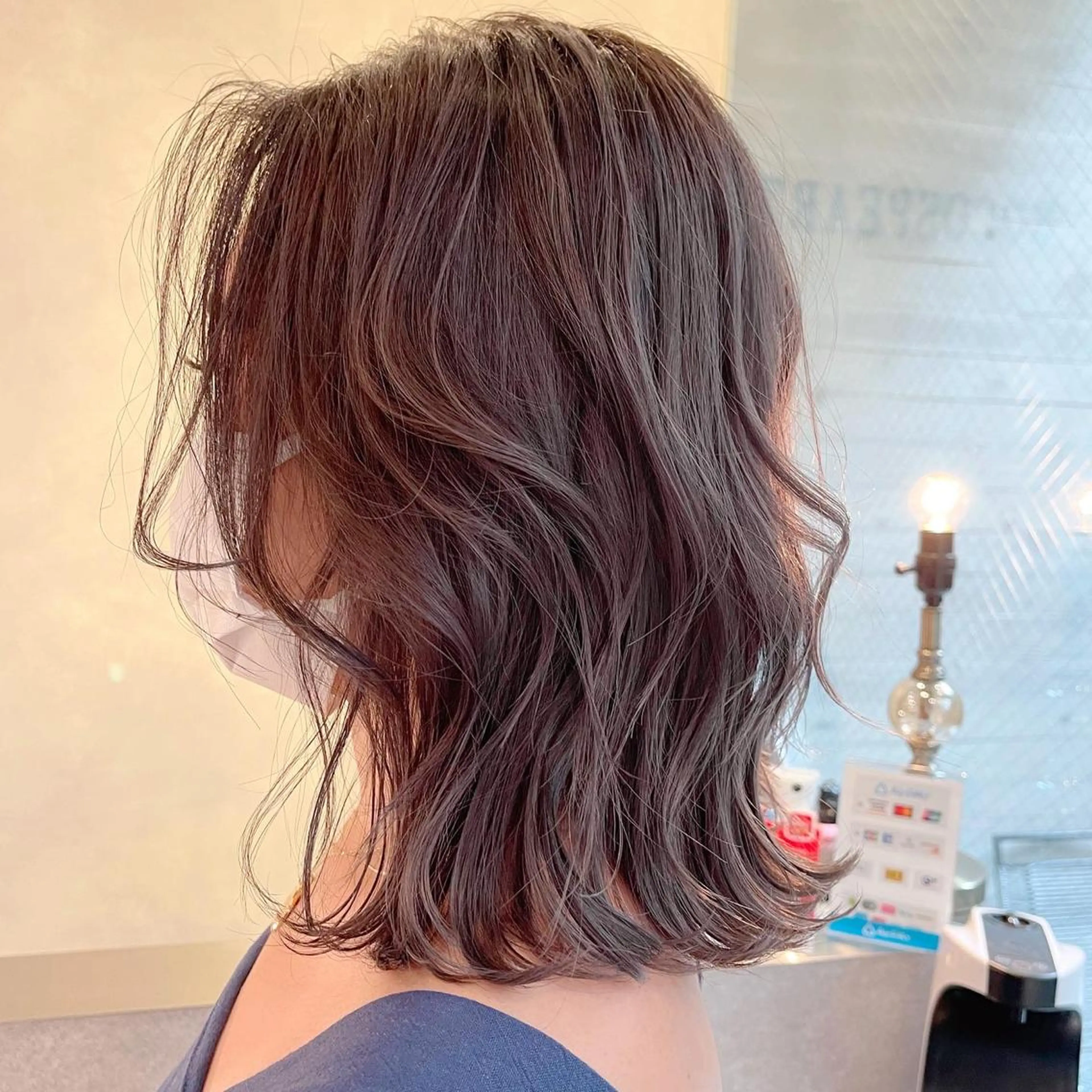 ミディアム レイヤーカット 斉藤 潤一のヘアスタイル