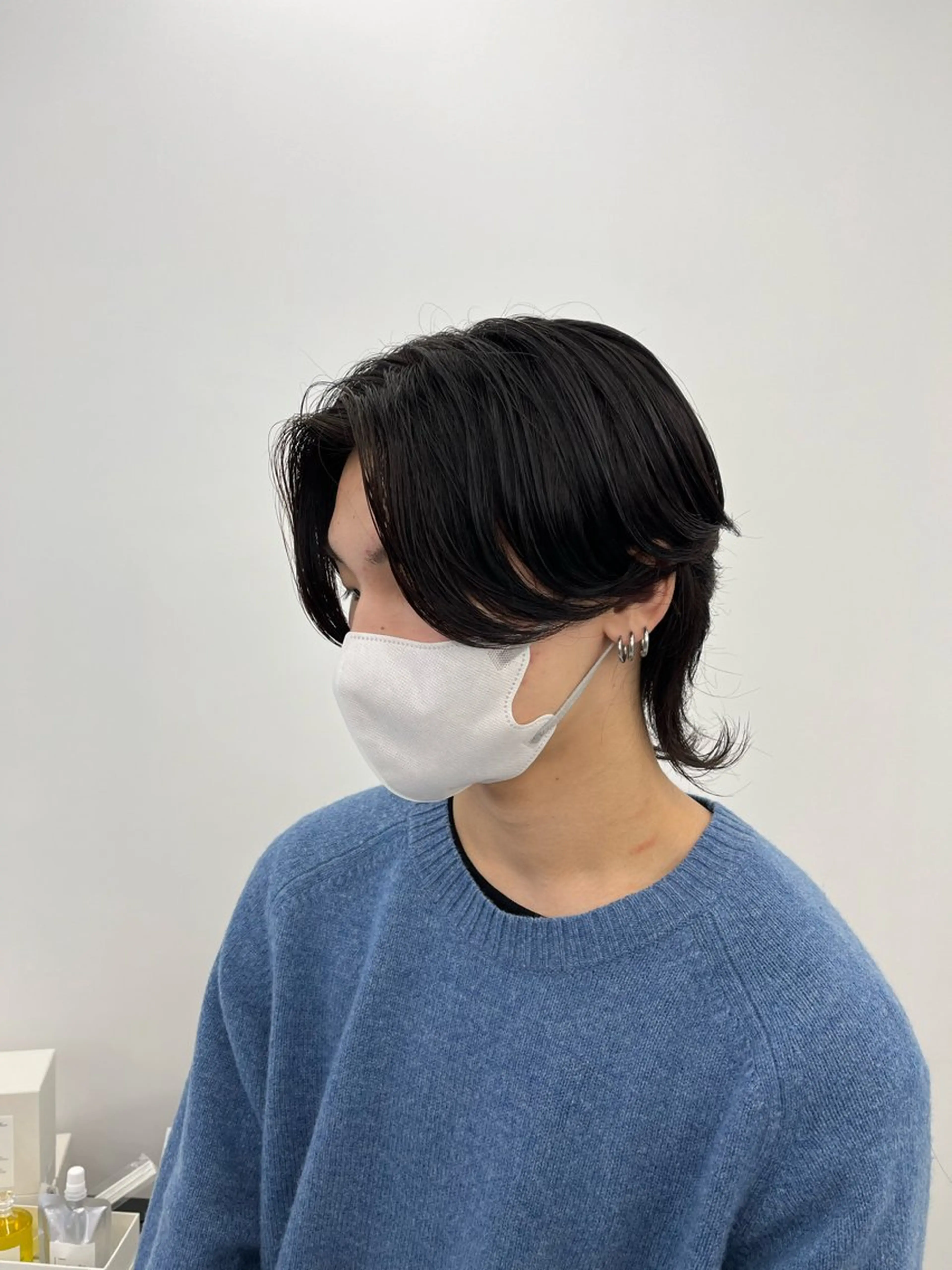 パーマ メンズ センターパート メンズパーマ カット パーマ トリートメント 森龍馬 メンズ専門美容師のヘアスタイル