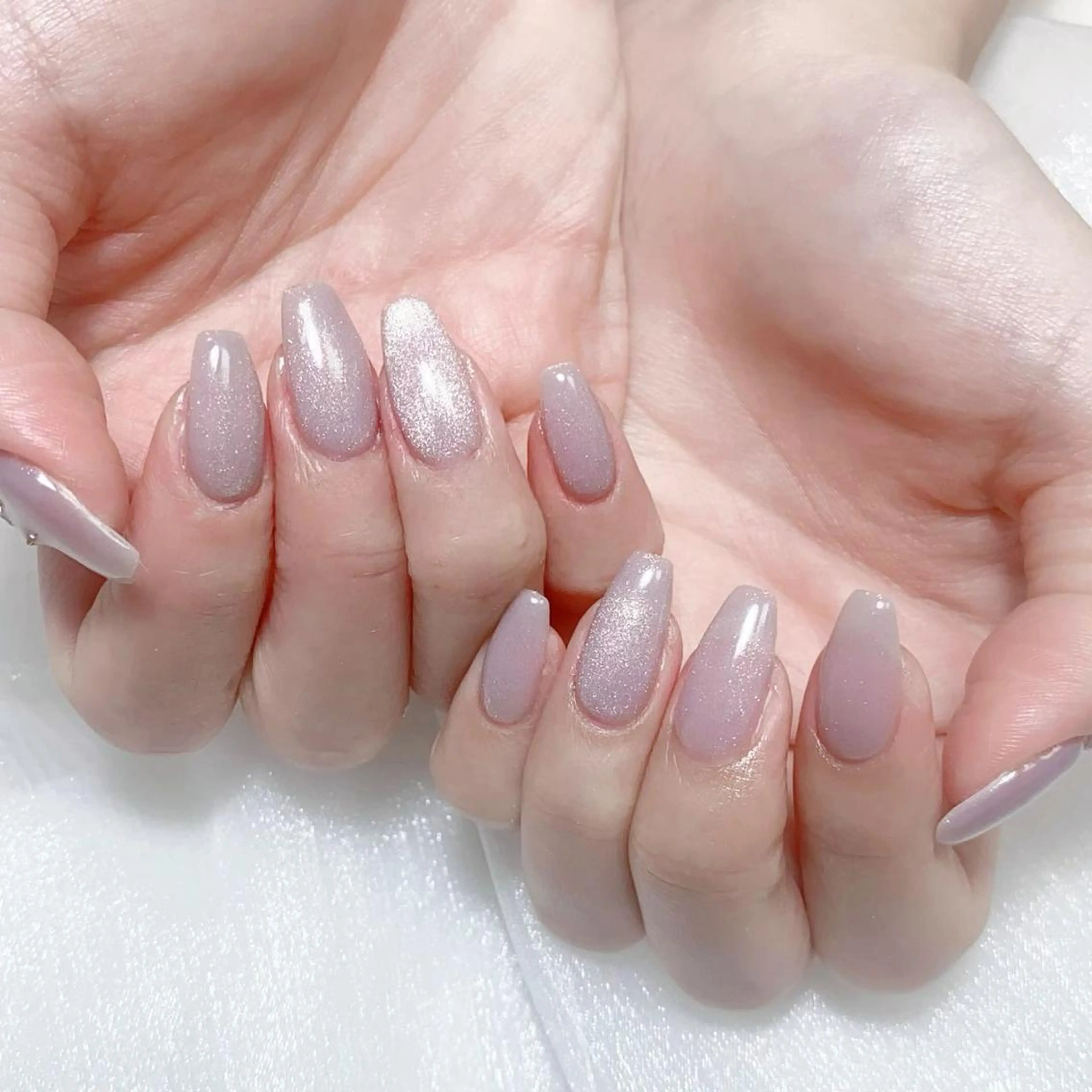 ネイル マグネットネイル ハンドネイル Nail salon 木にいるのネイルデザイン