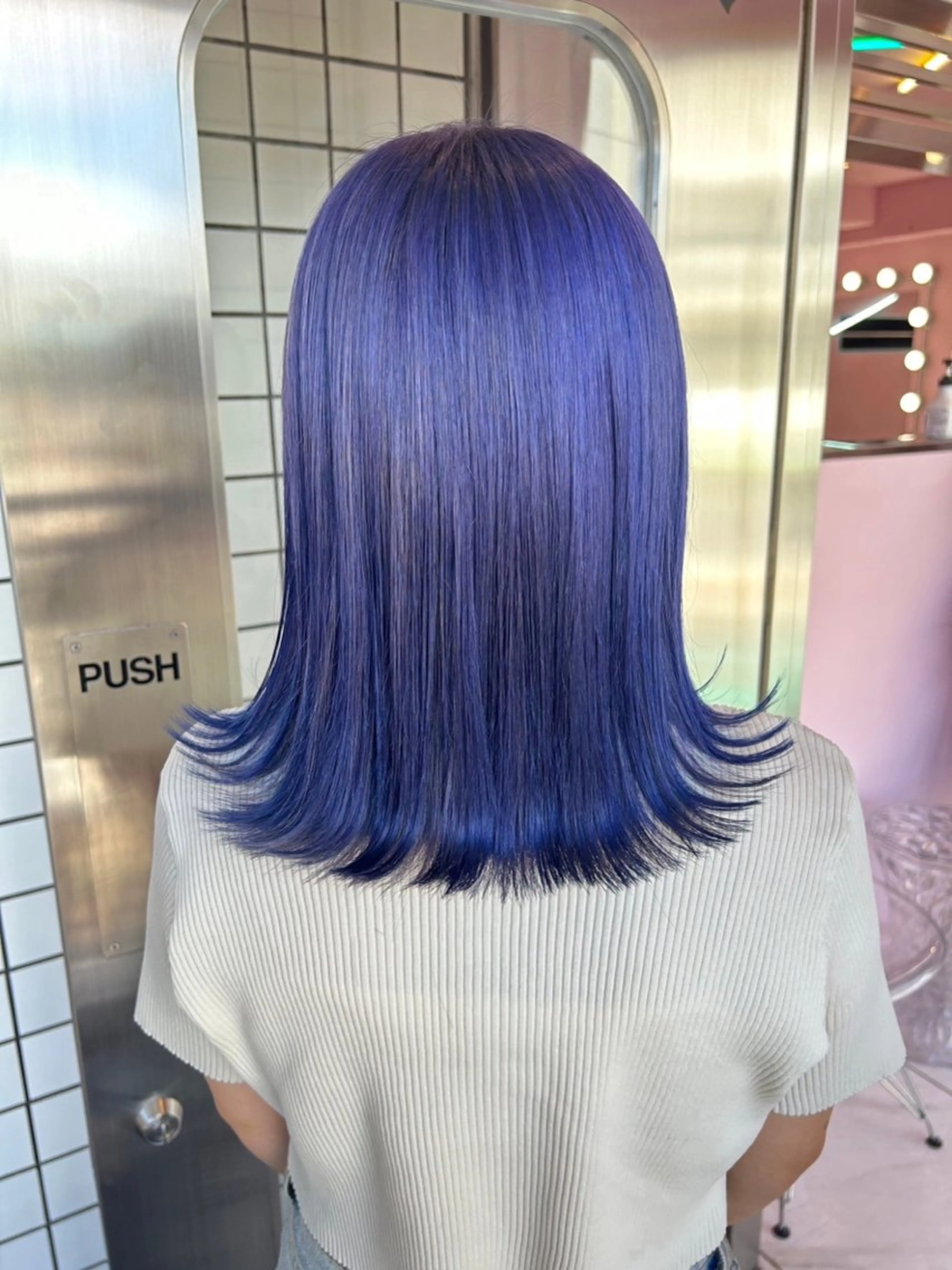 ミディアム カラー moana surfriderのヘアスタイル