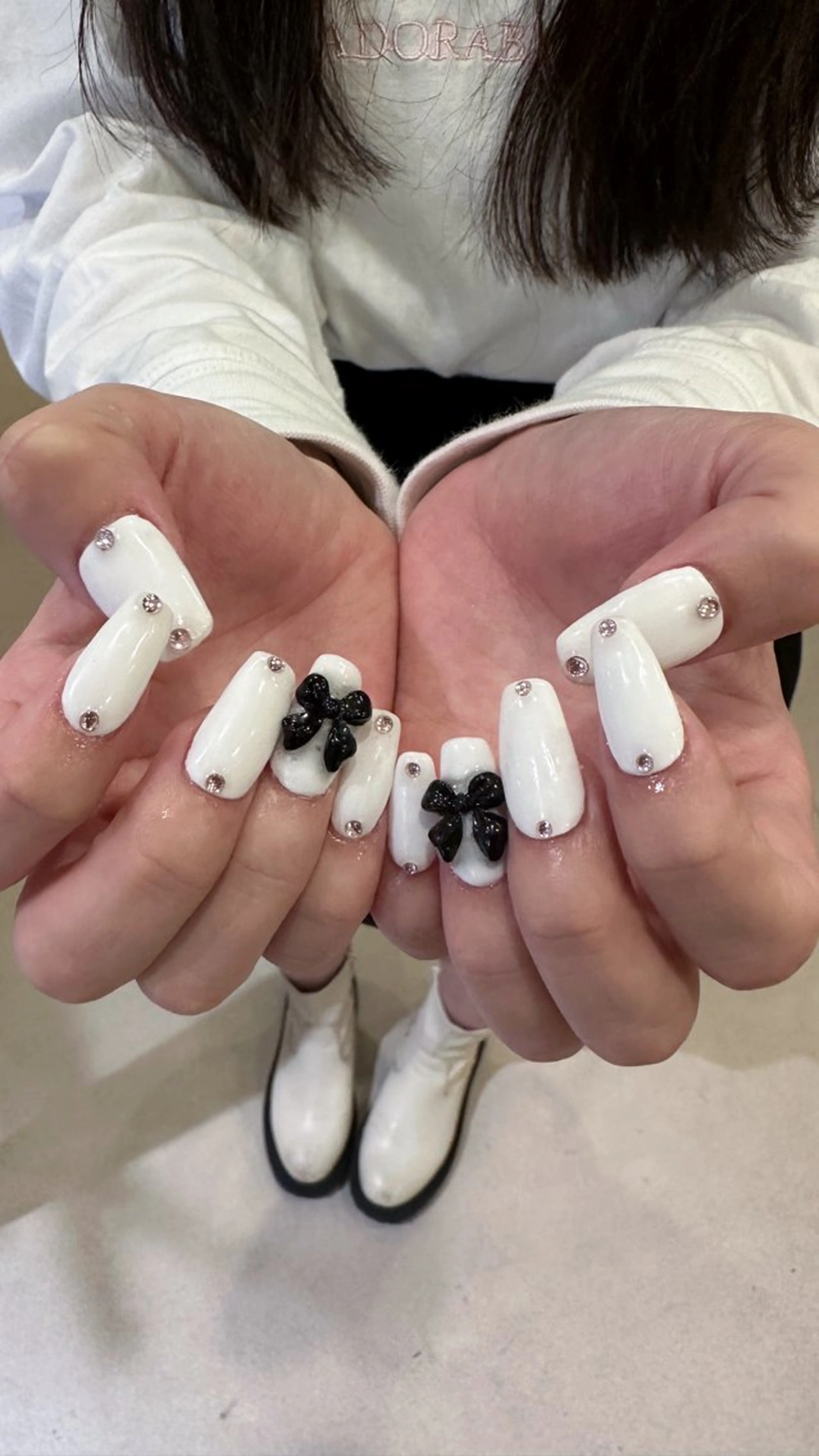 長さだしワンカラー🩷の写真