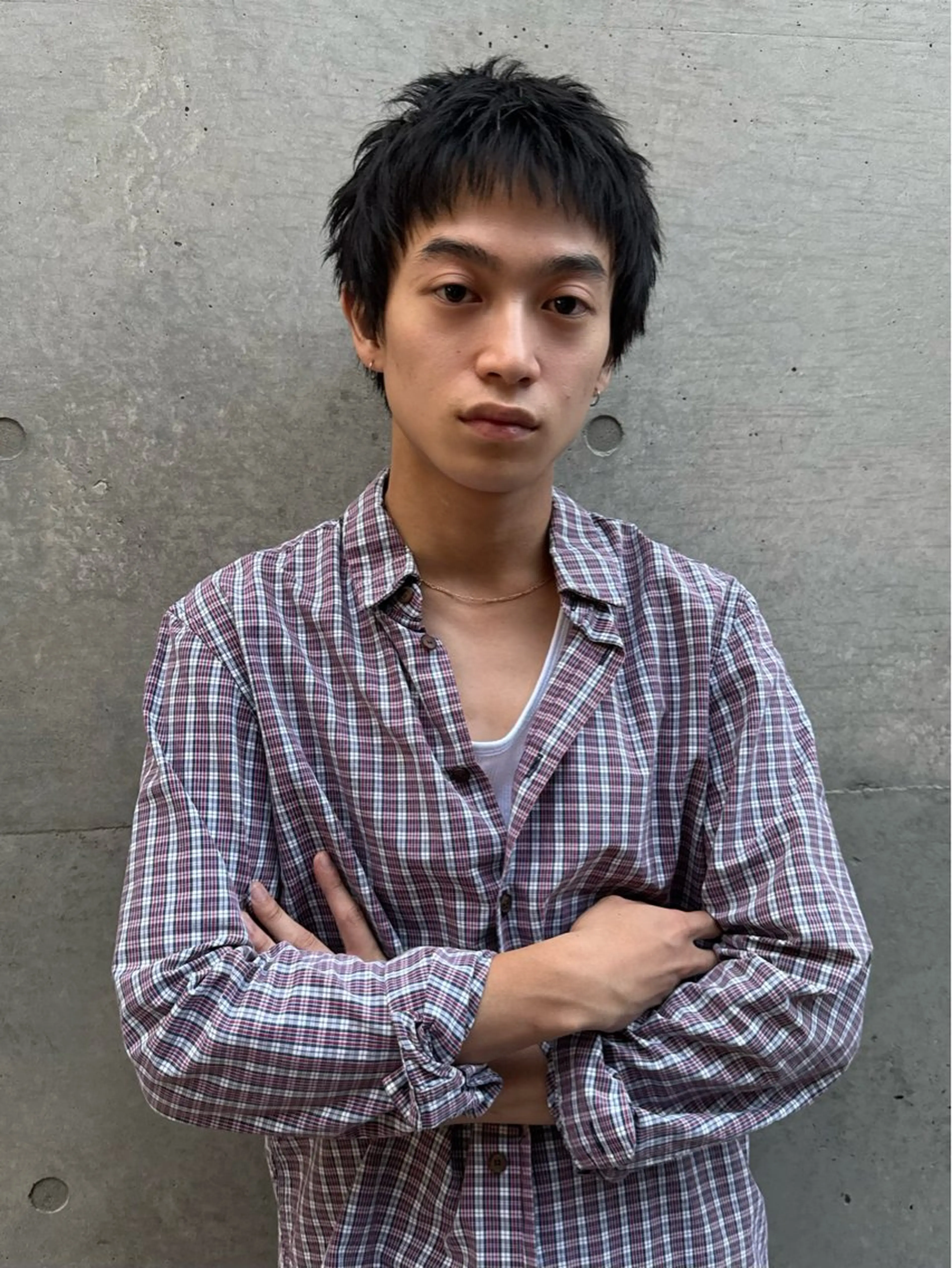 ショート メンズ ショートヘア カット 神田橋 翔太郎のヘアスタイル