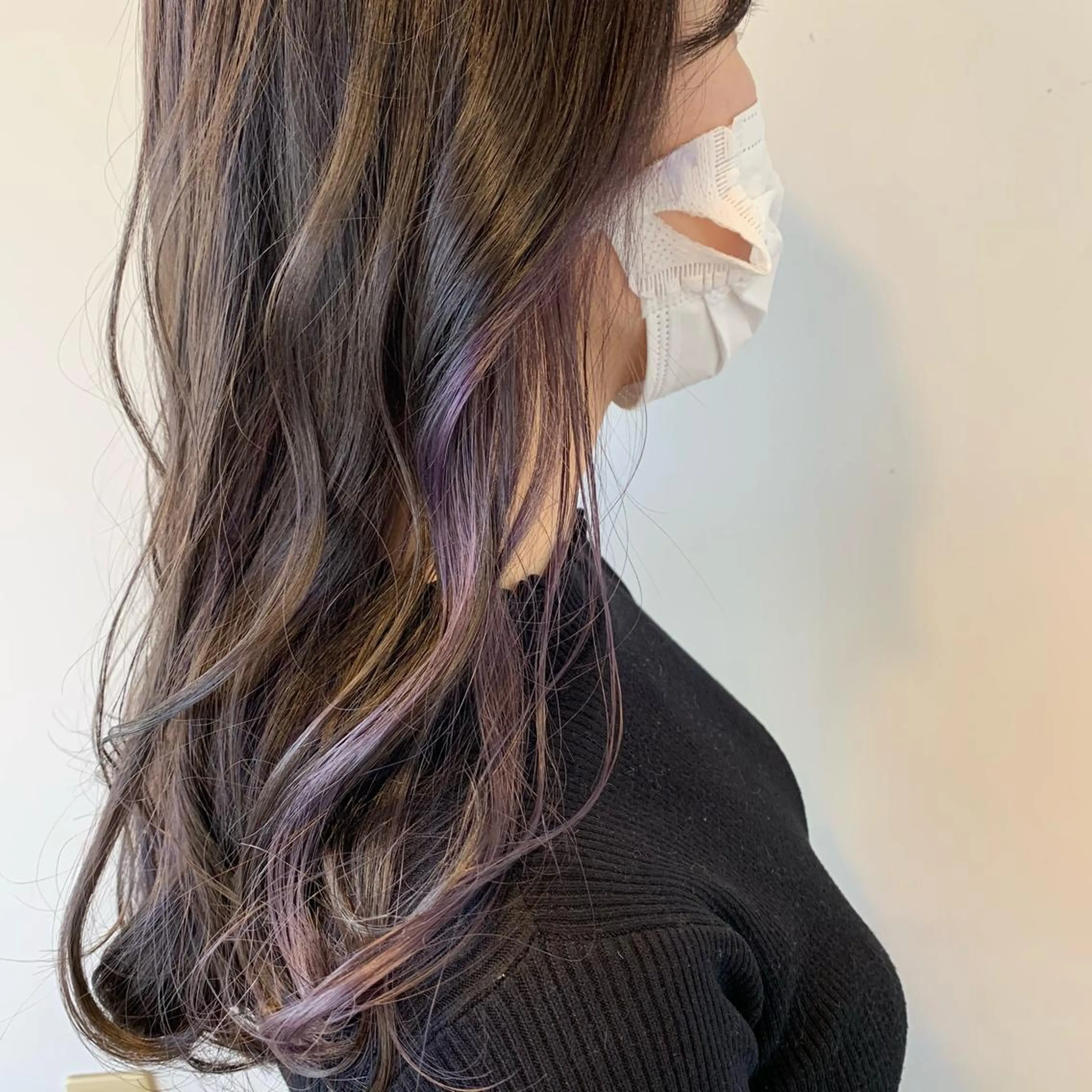 ロング カラー インナーカラー 【azure横浜】 🧸misaki🌸のヘアスタイル