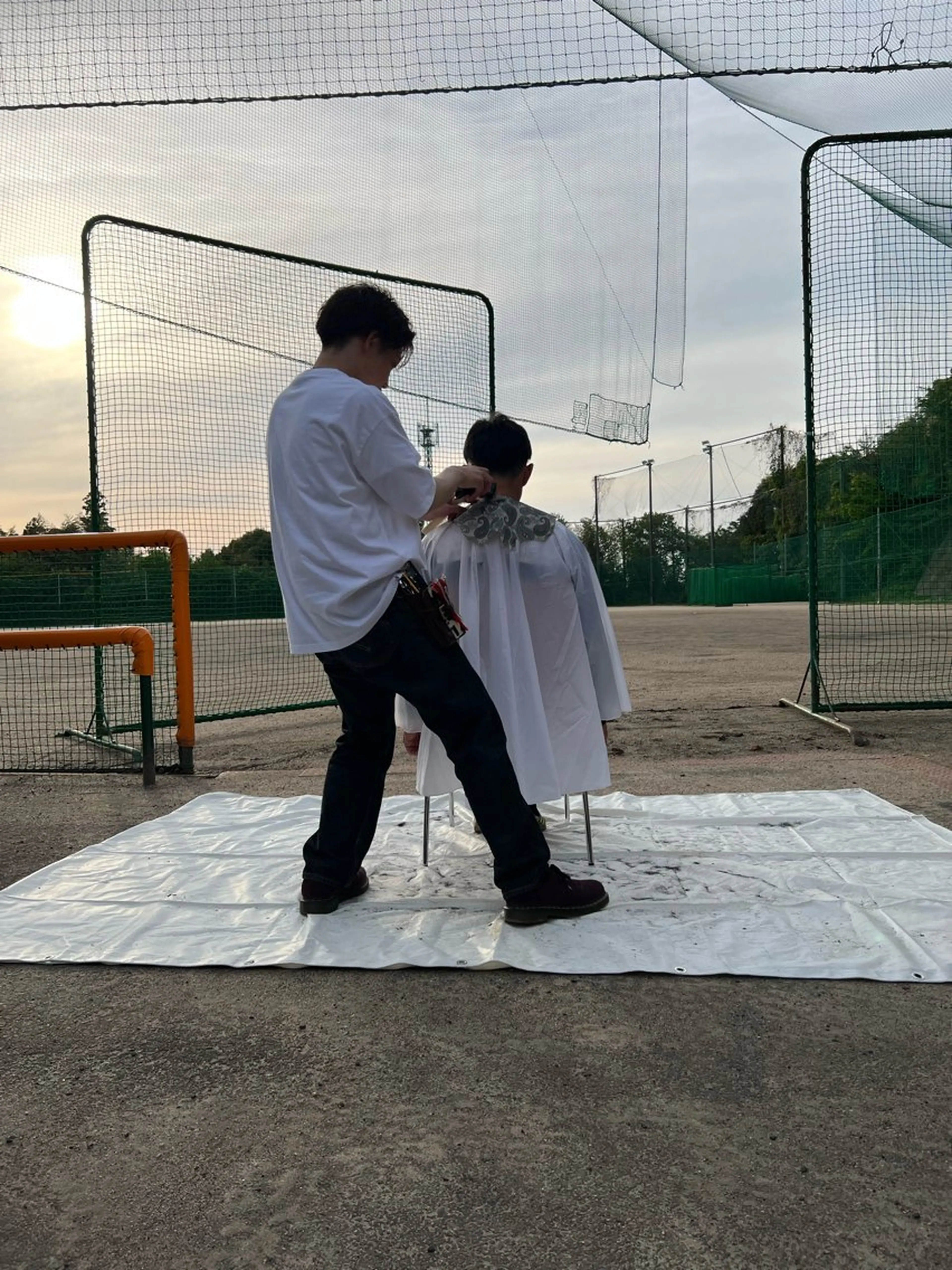 SHION men's permのヘアスタイル