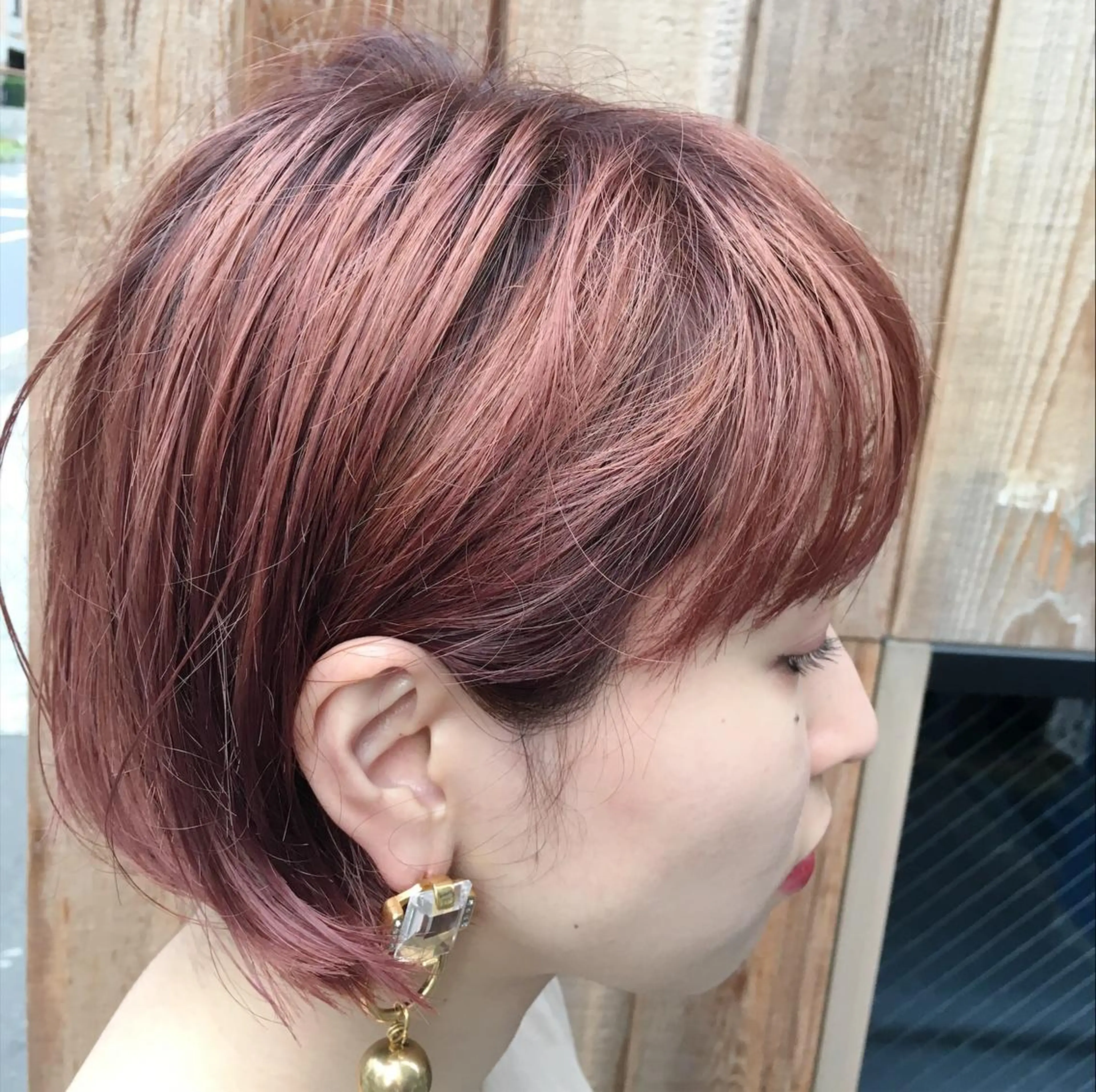 ショート カラー ノグチ ユウキ/ボブのヘアスタイル