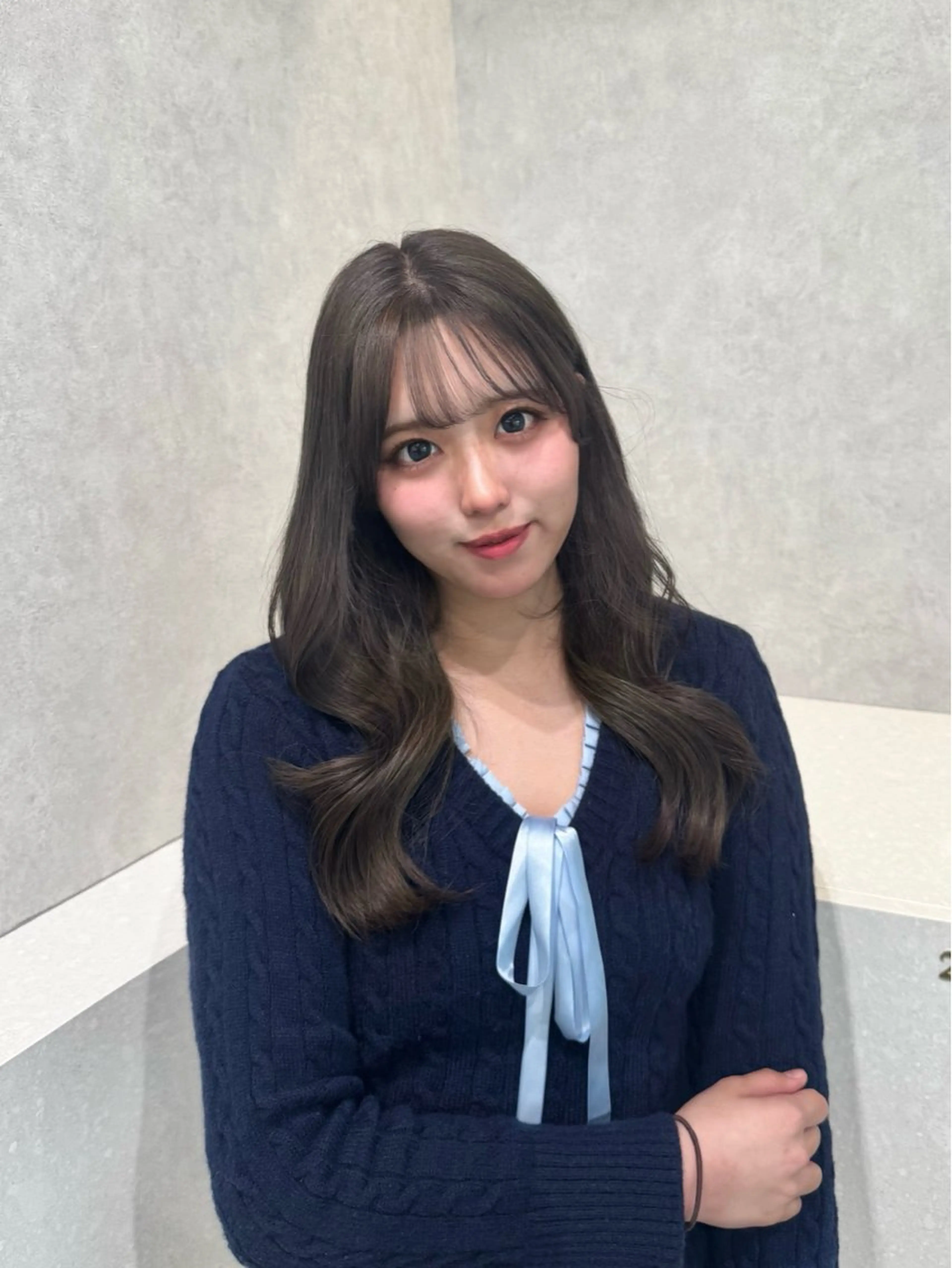 【🎄1日2名限定‼️】カット➕艶カラー➕超音波1stepトリートメント🌟ロング料金なし🙆‍♀️の写真