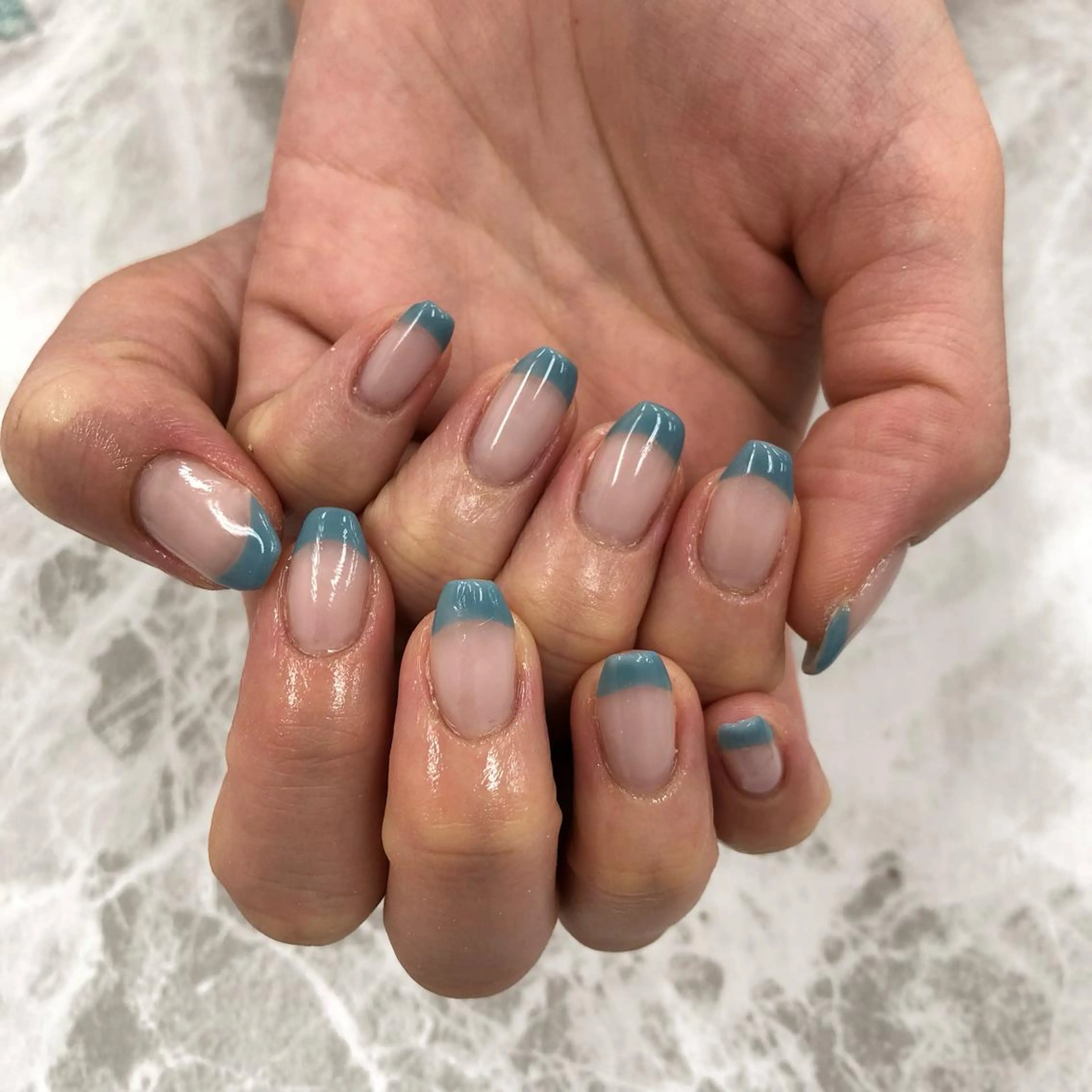 ネイル フレンチネイル 🌺Bianca立川 HAGA🌺のネイルデザイン