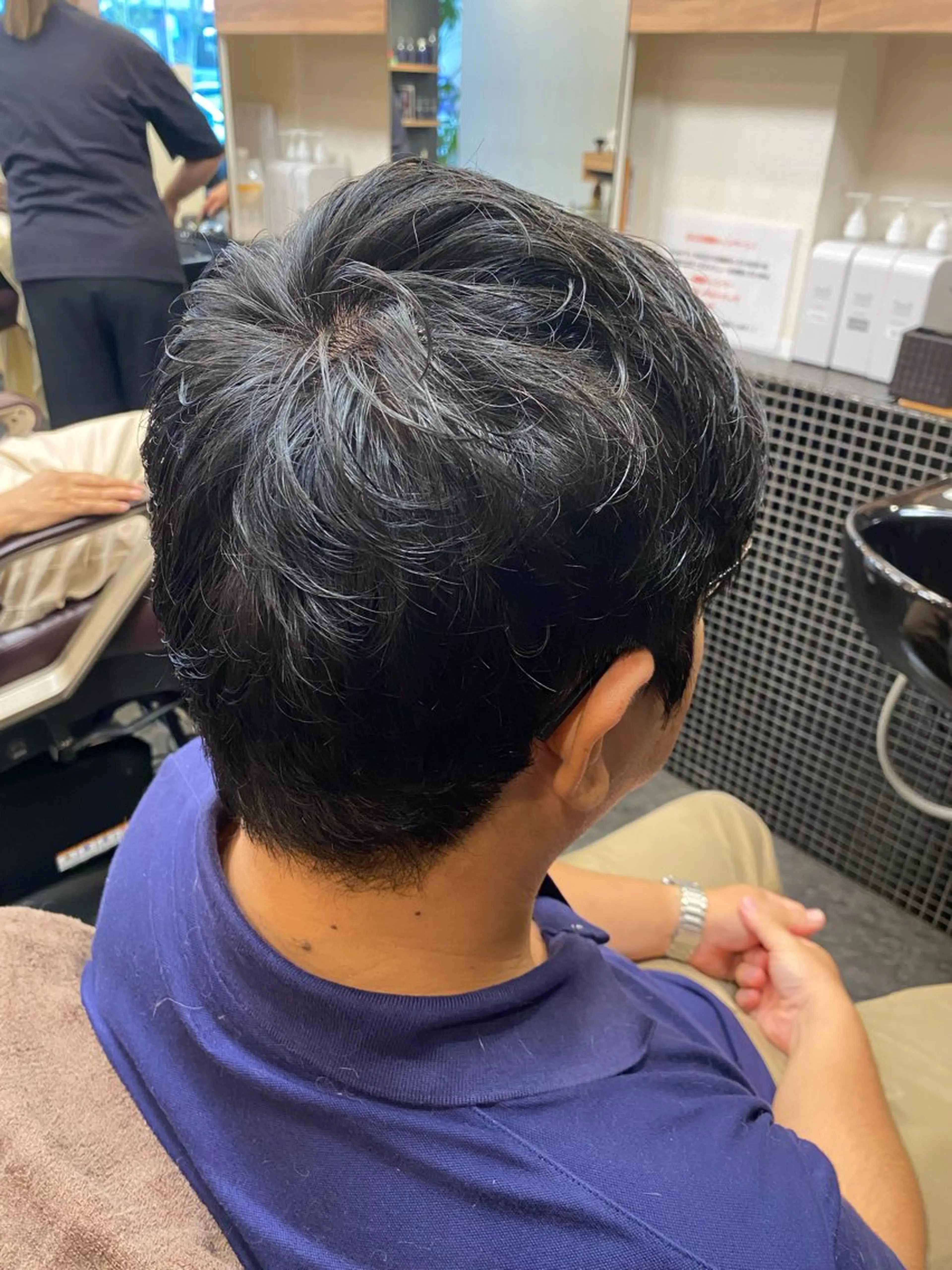 ショート メンズ HOMME GRAND所属・メンズカット0円 モデル募集野田阪神のヘアスタイル