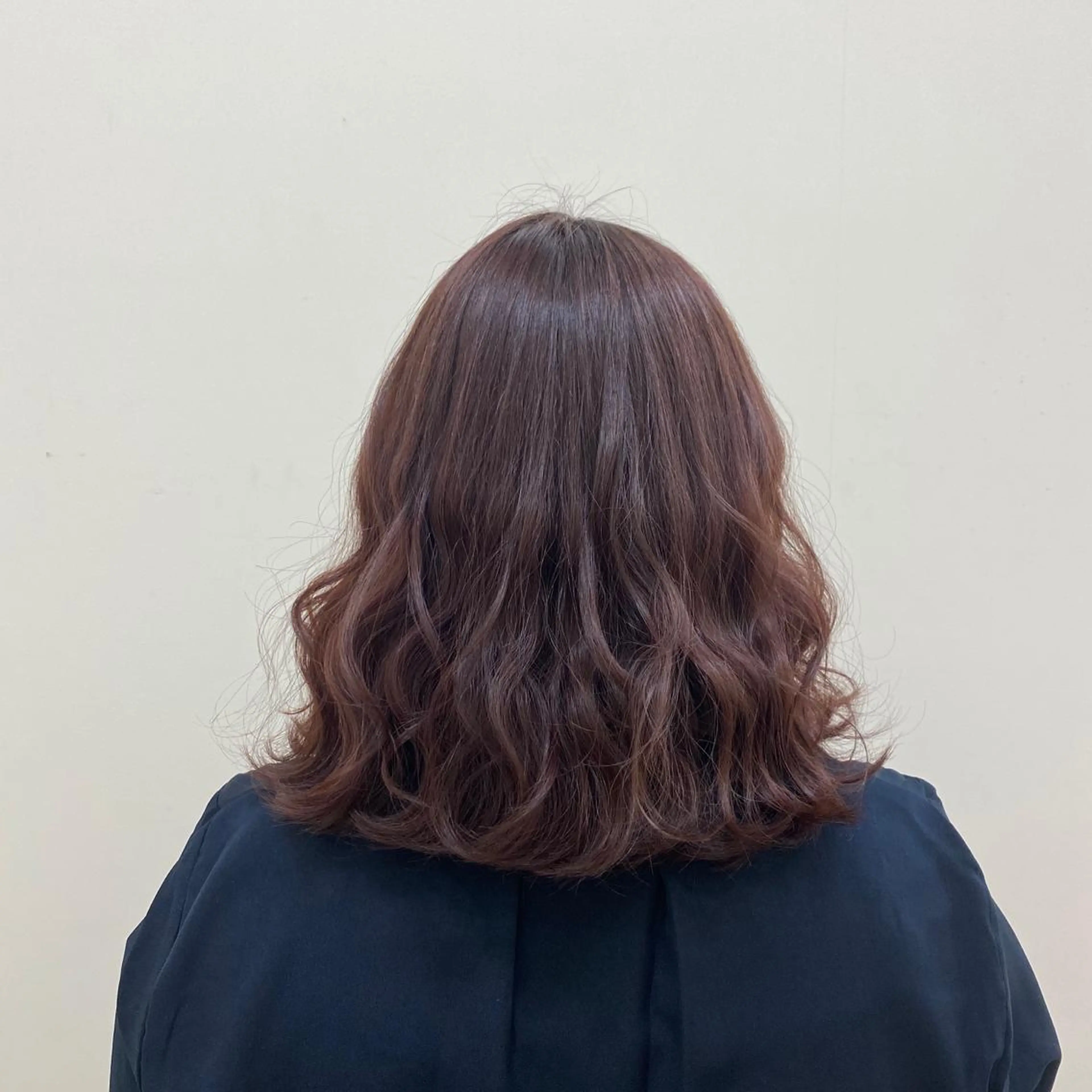 カラー ブリーチ ブリーチなしカラー ピンクカラー Cafu hair Tachi所属・松下 茉由のヘアスタイル