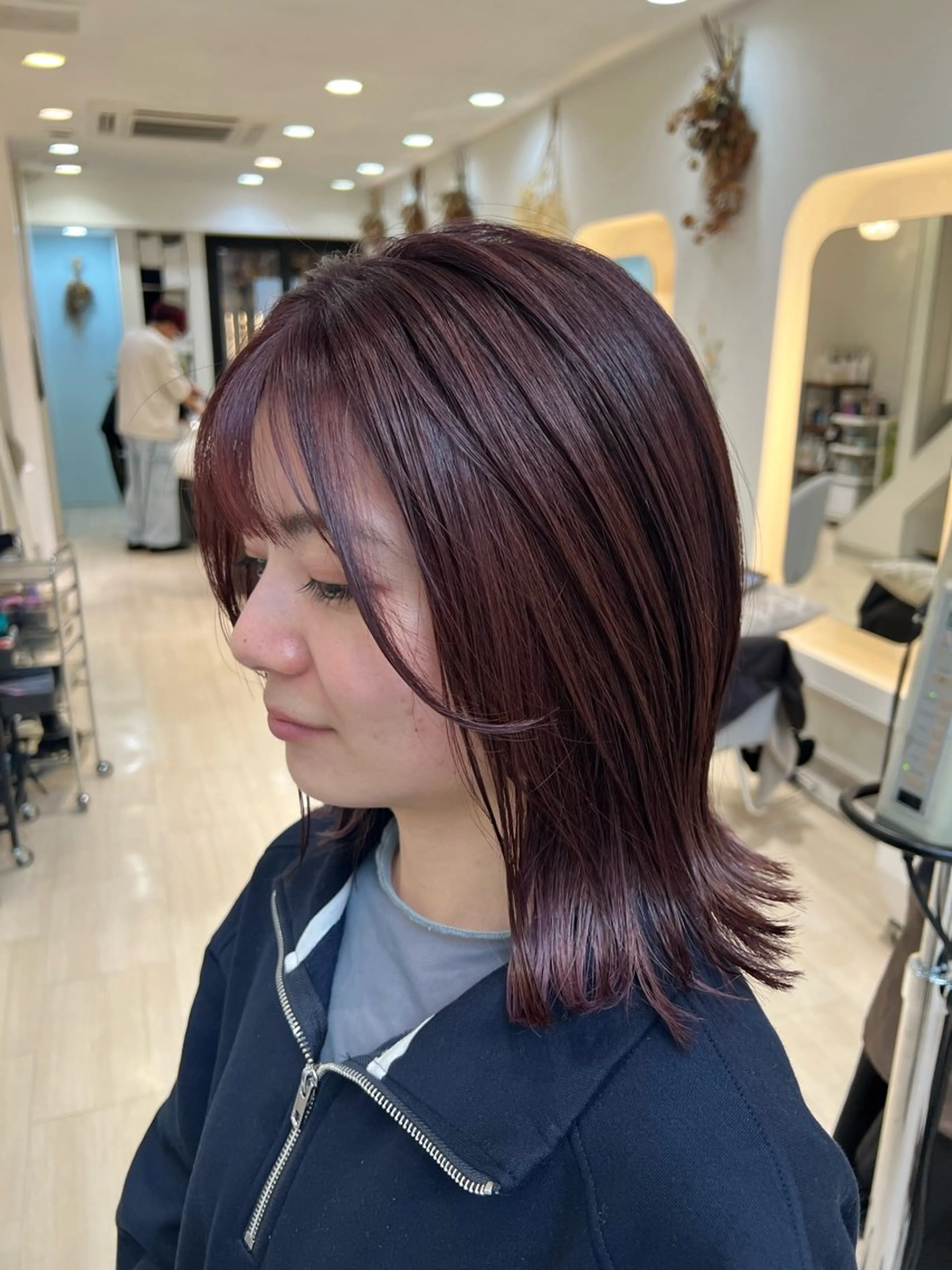 ミディアム カラー 河原町/艶髪/西田 晴香のその他イメージ