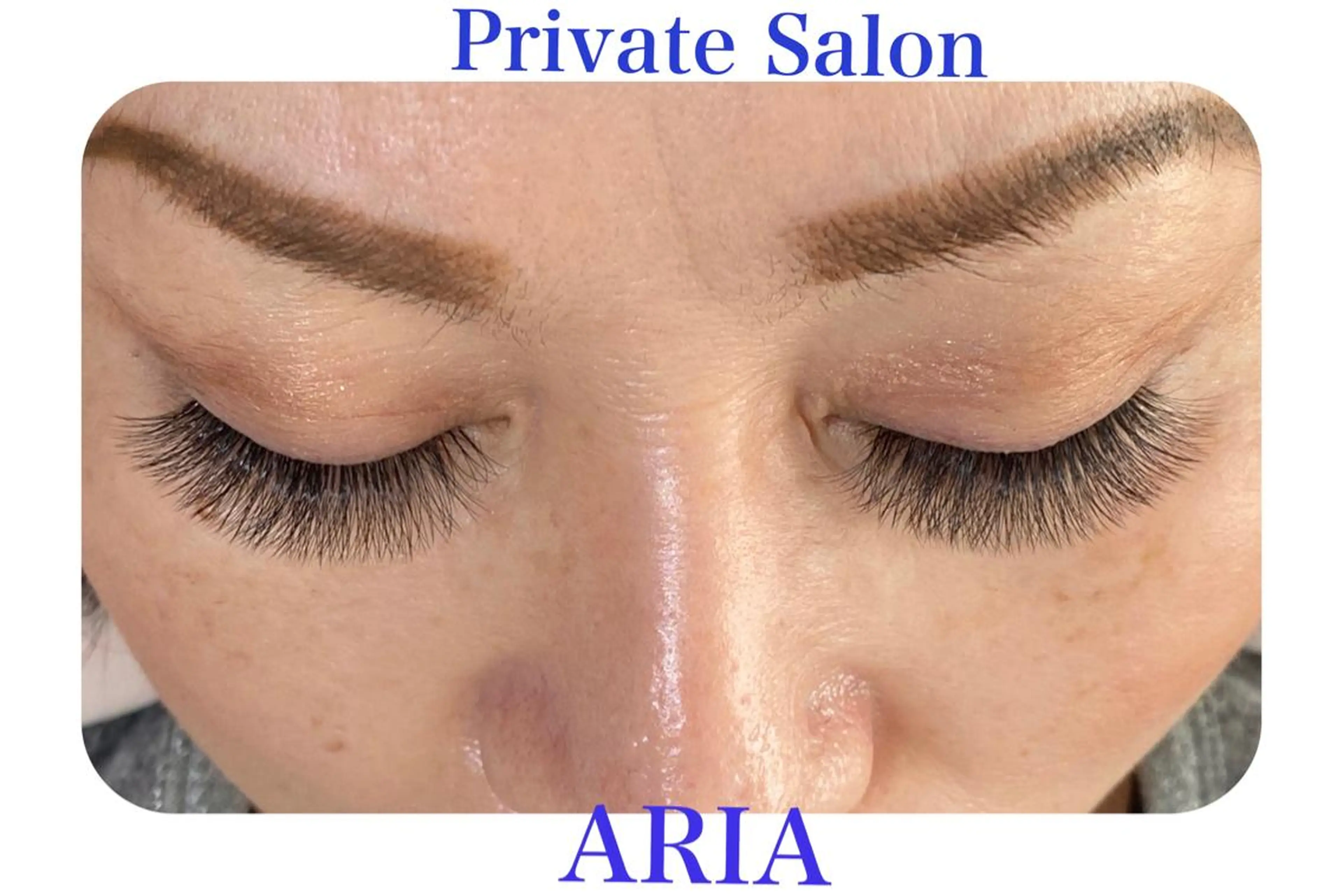 マツエク・マツパ ボリュームラッシュ ARIA所属・ARIAプライベート サロン五反田のマツエク・マツパデザイン