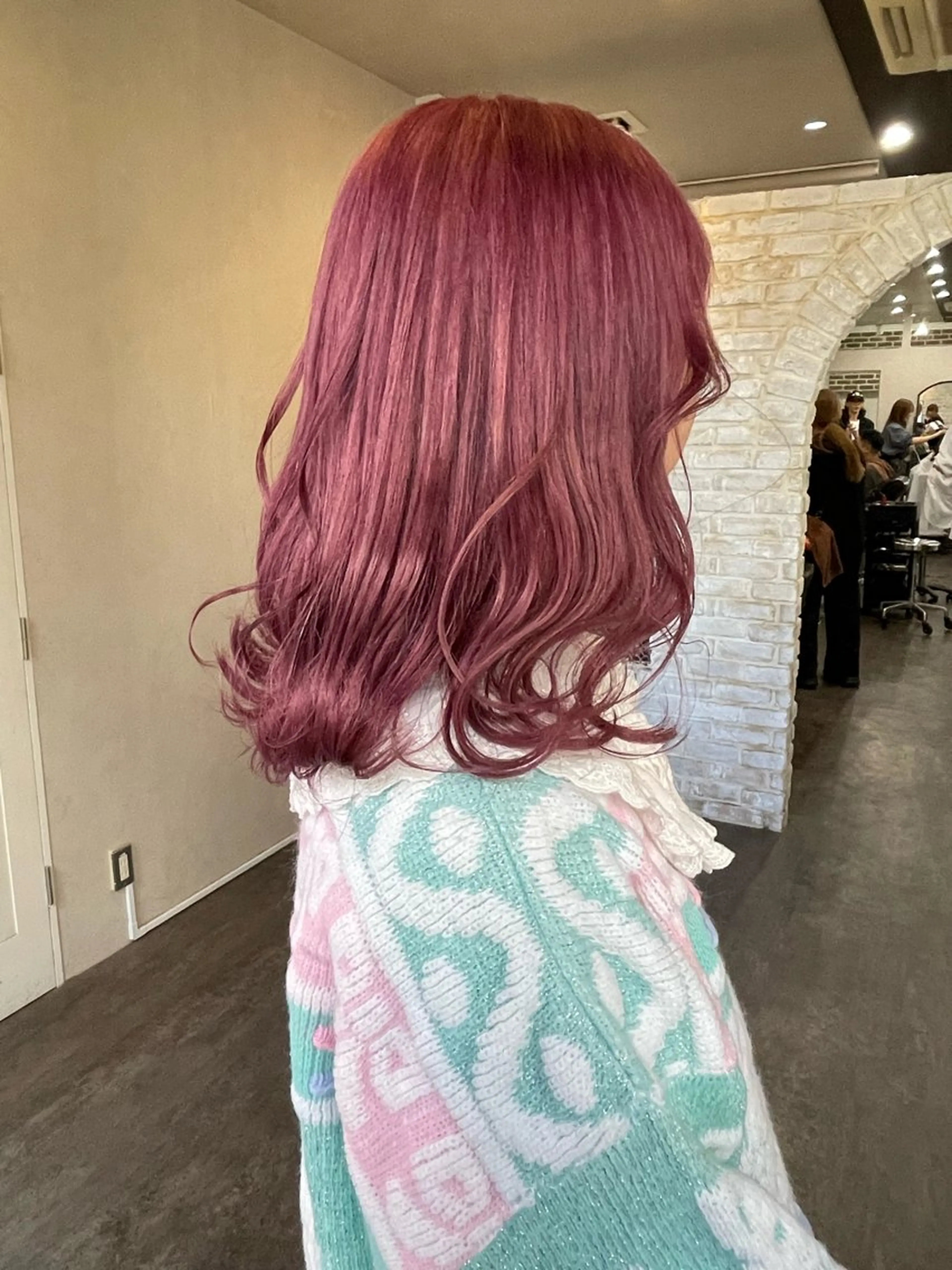 ミディアム カラー🫧アレンジ 🎀REIMIのヘアスタイル