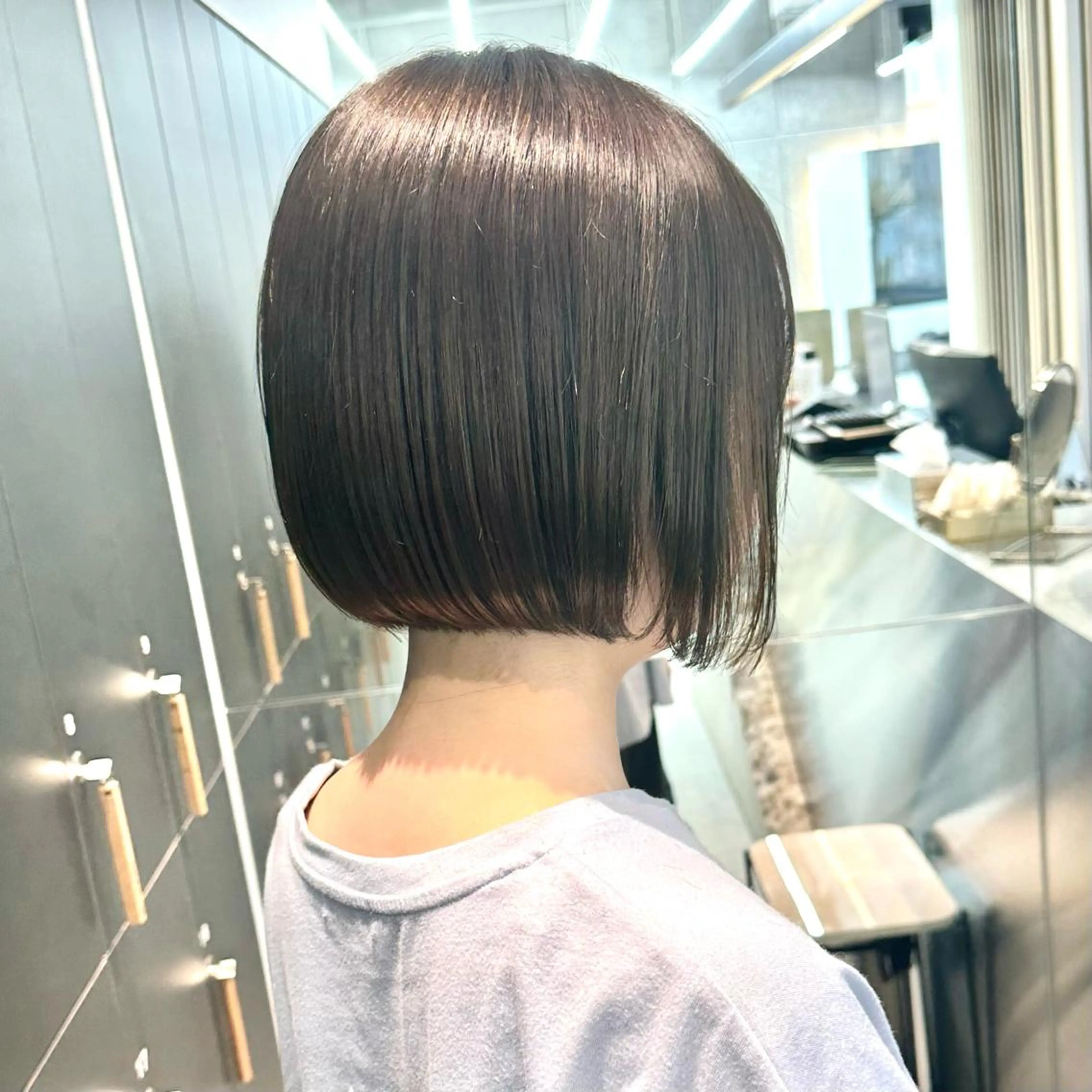 ショート カラー カット ヘアカラー トリートメント 縮毛/レイヤー 韓国/橋口のヘアスタイル