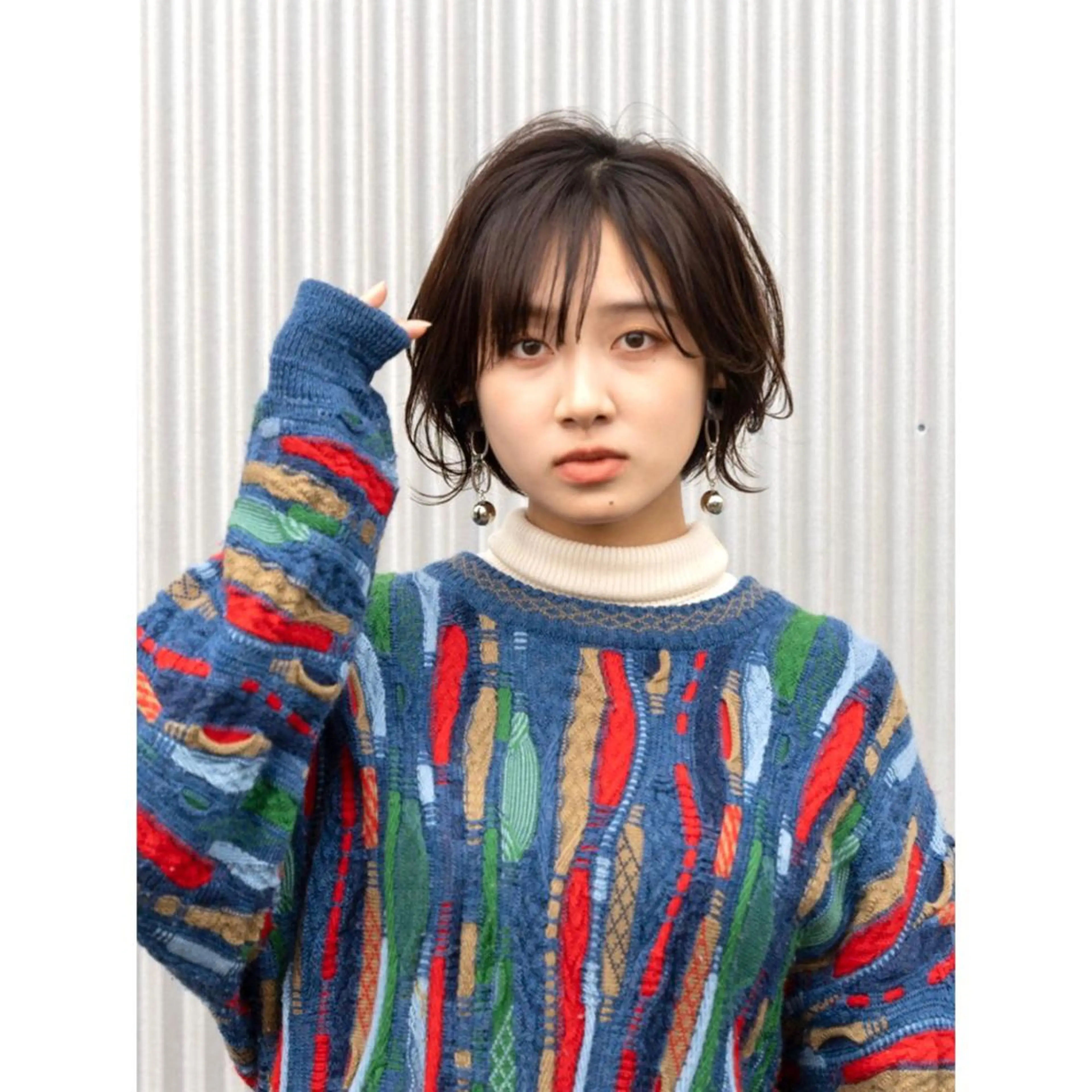 ショート ショートボブ ボブ ショートヘア re.share所属・茅ヶ崎/ショートボブ /ハイトーン/片野のヘアスタイル