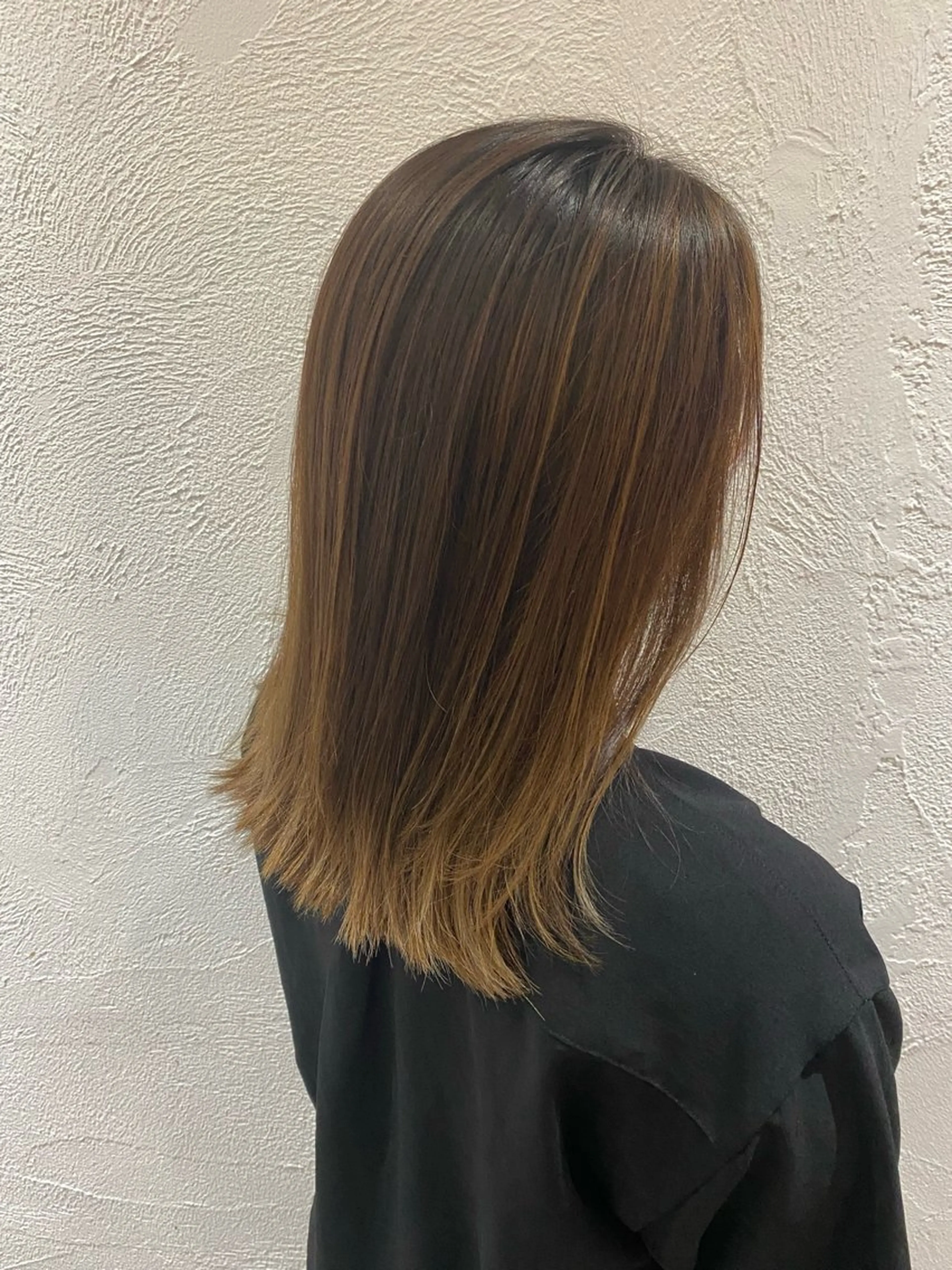 カラー 髪質改善/縮毛矯正/ ブリーチ/荊尾のヘアスタイル