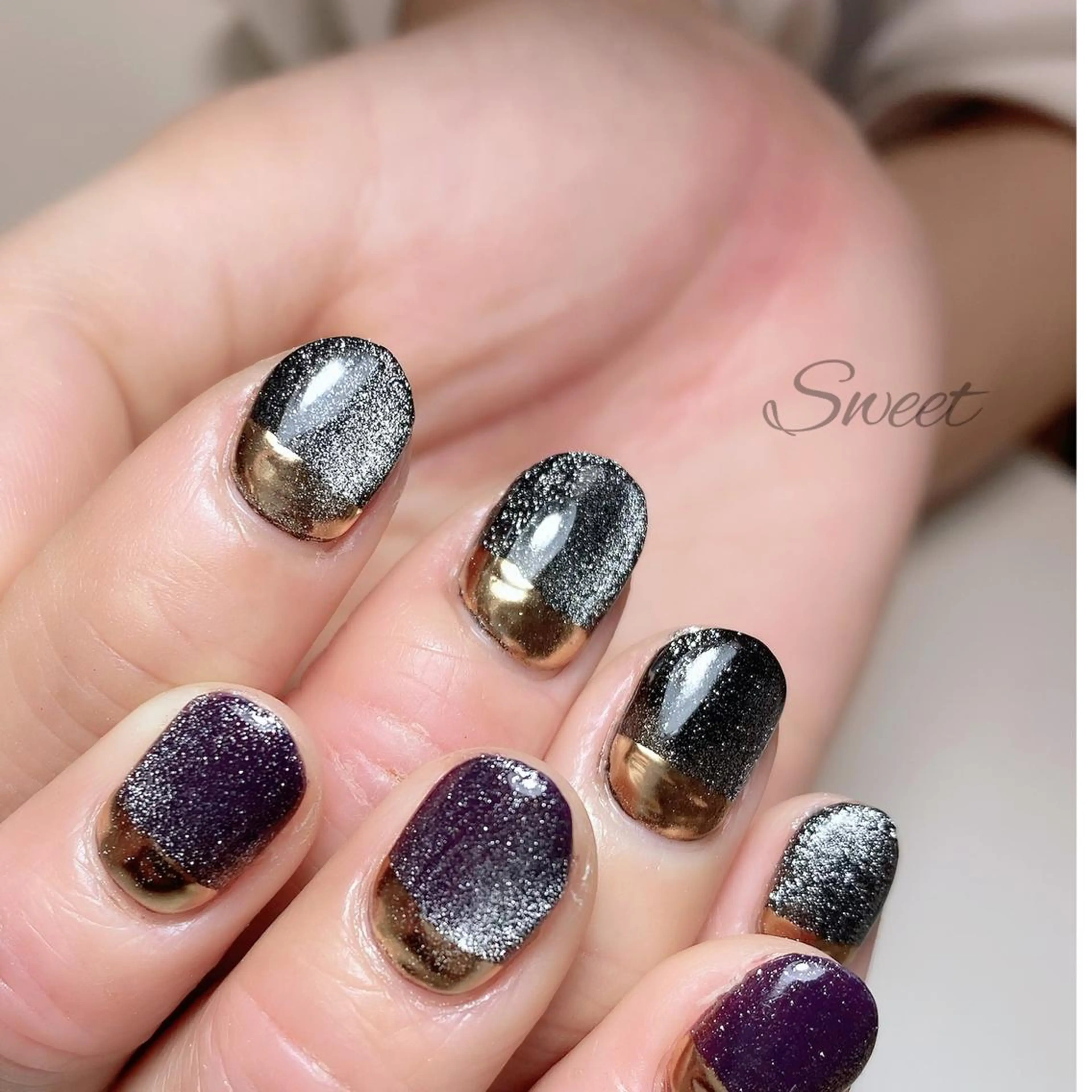 ネイル sweet 仲野陽子のネイルデザイン