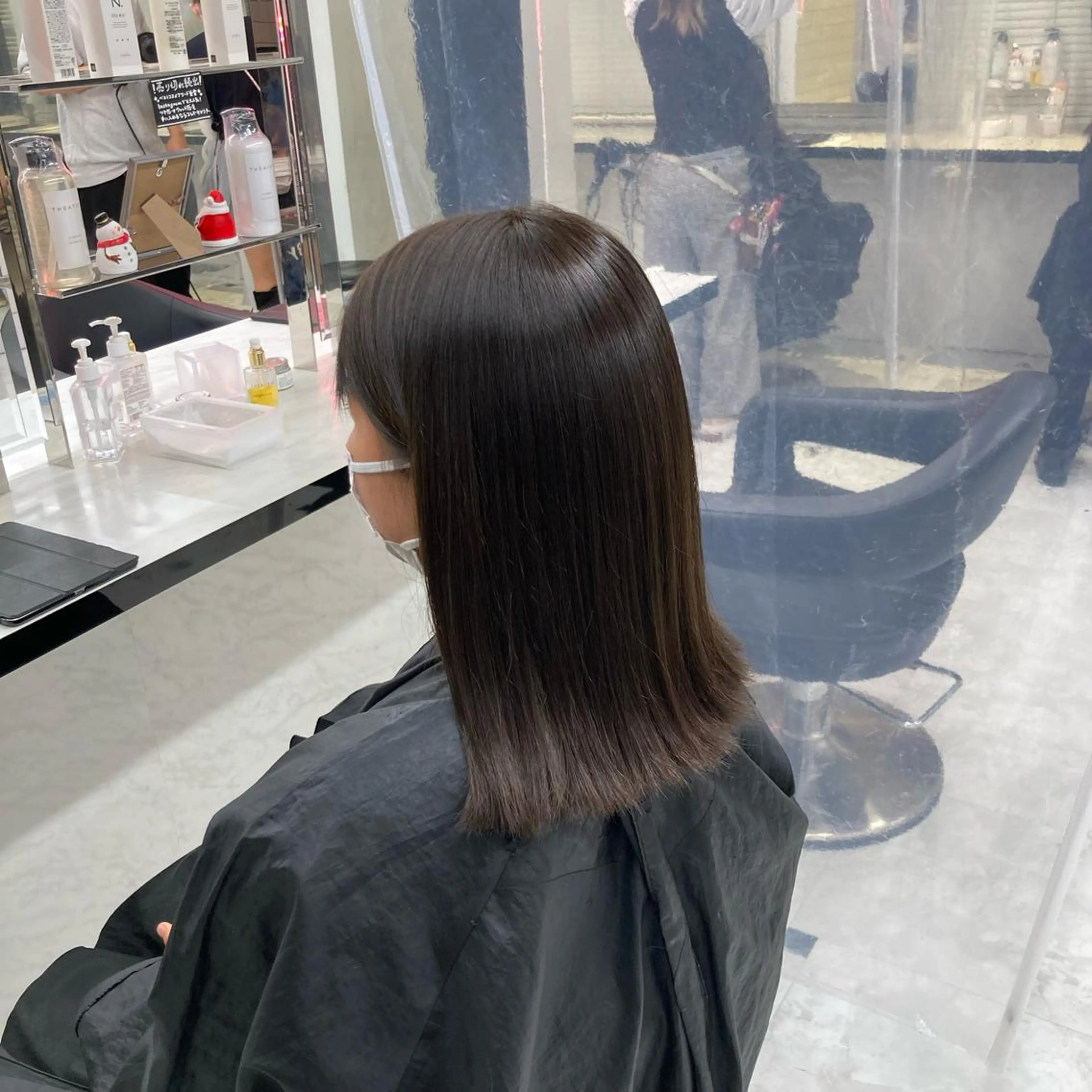 ロング 似合わせカット EMIL/上野駅近 /ブリーチ縮毛矯正のヘアスタイル