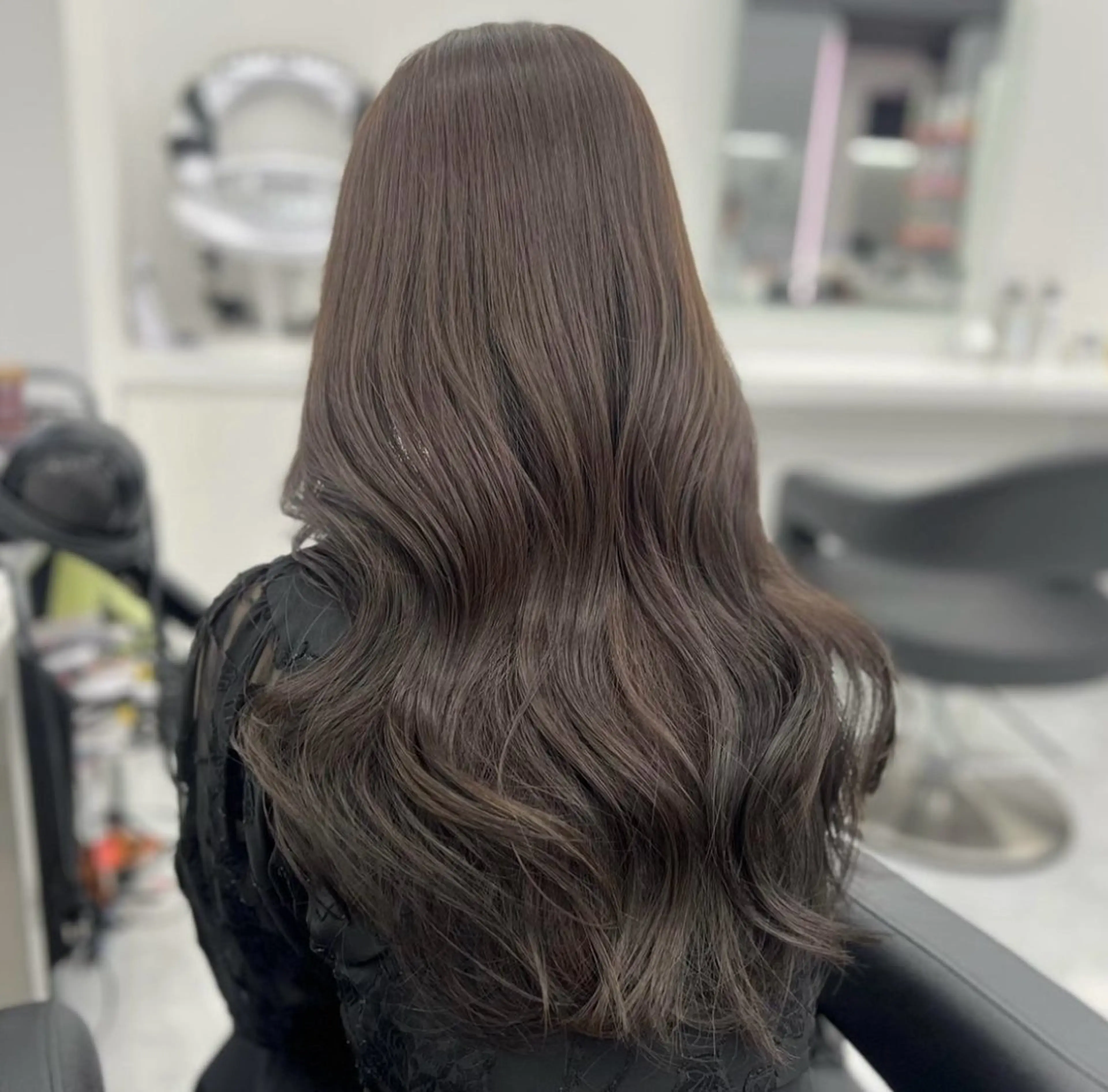 カラー 🍀火曜以外予約⭕ 安藤澪央☘️のヘアスタイル