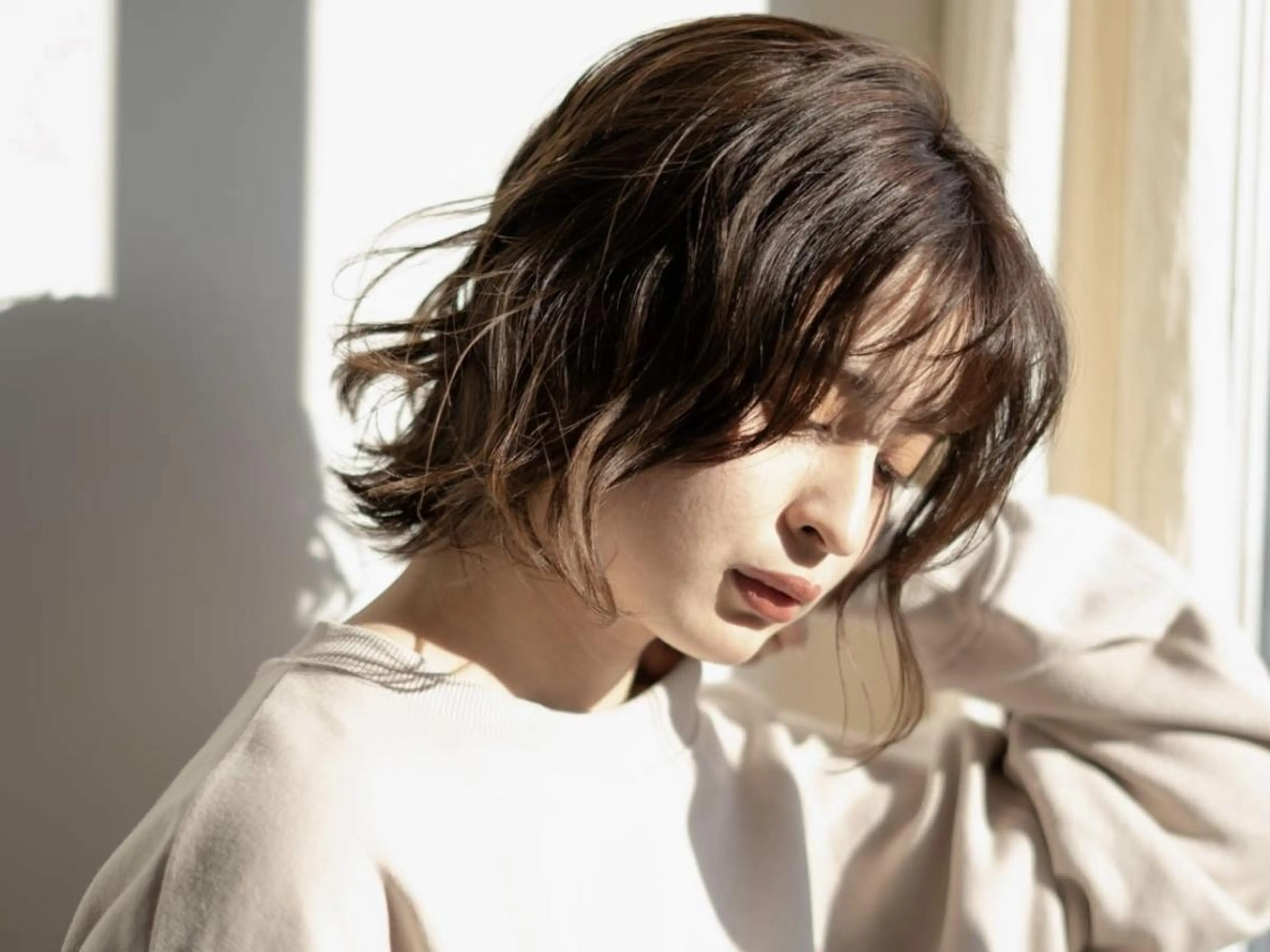 ミディアム nalu新宿所属・🦋春山 さとみ🦋のヘアスタイル