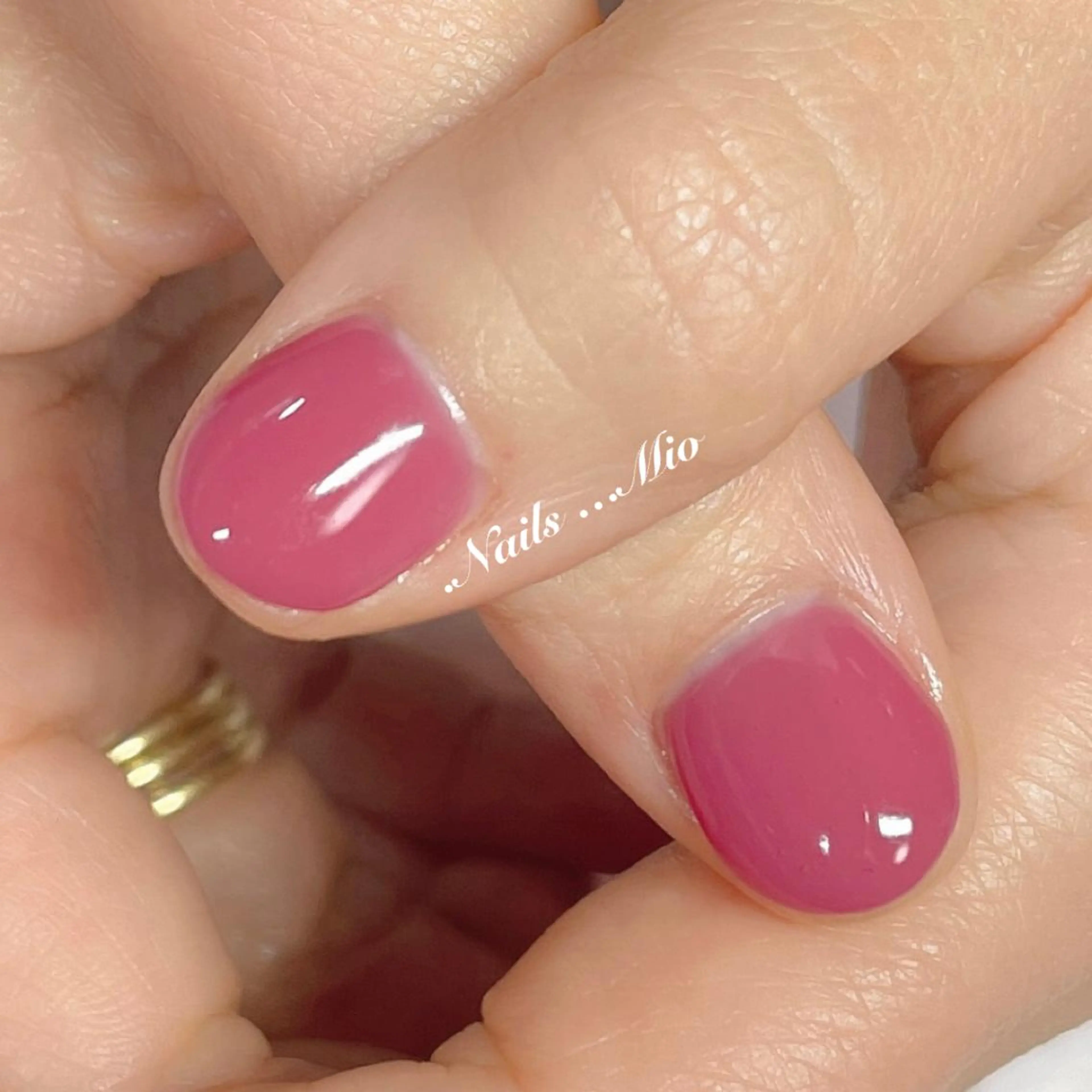 ネイル アートネイル ジェルネイル ワンカラーネイル .Nails Mio 赤羽西ネイルサロンのネイルデザイン