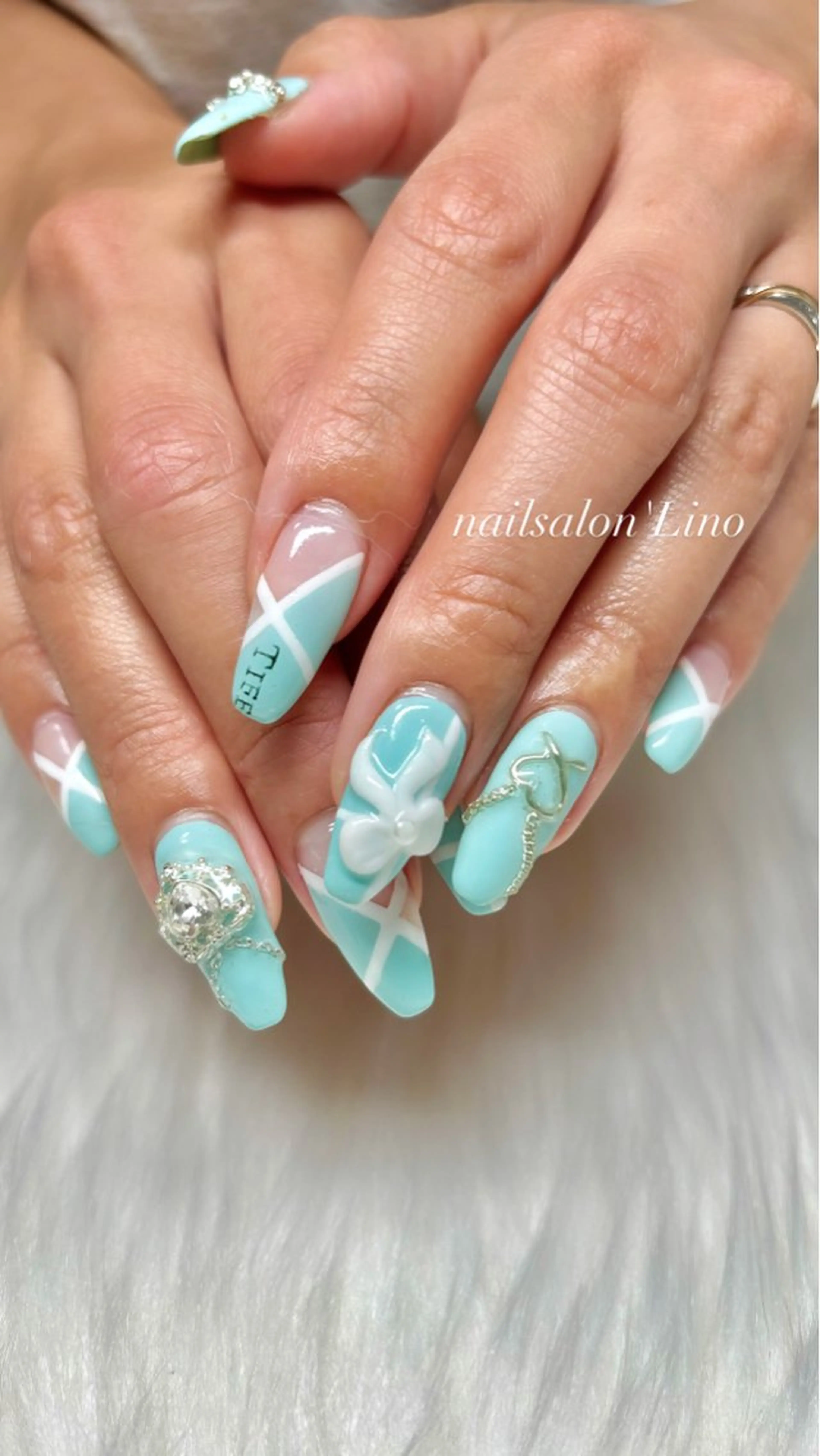 ネイル 持ち込み ハンドネイル Lino𓂃⟡.· Chizuruのネイルデザイン