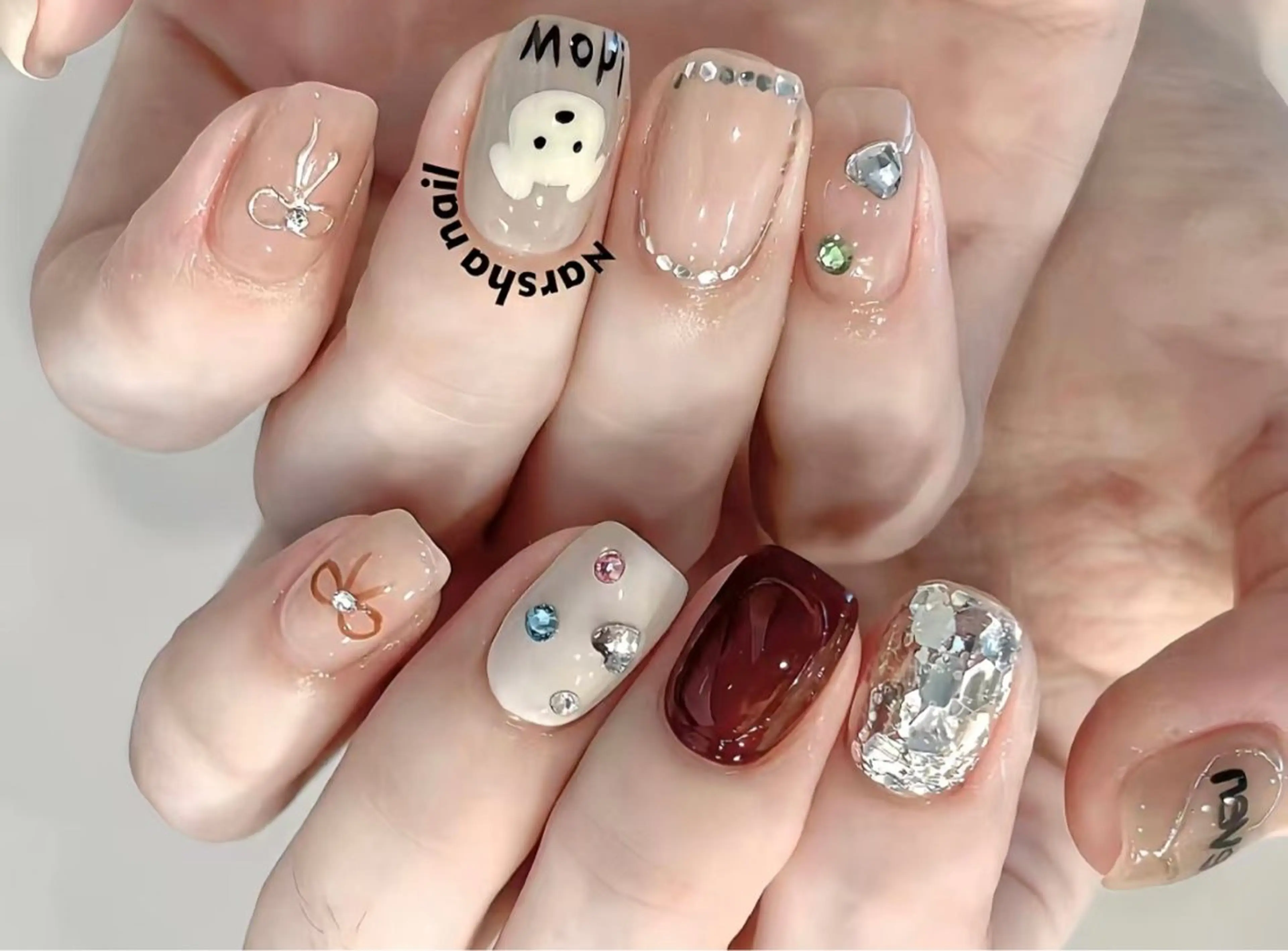 ネイル ハンドネイル ハンドケア れい ^_^のネイルデザイン