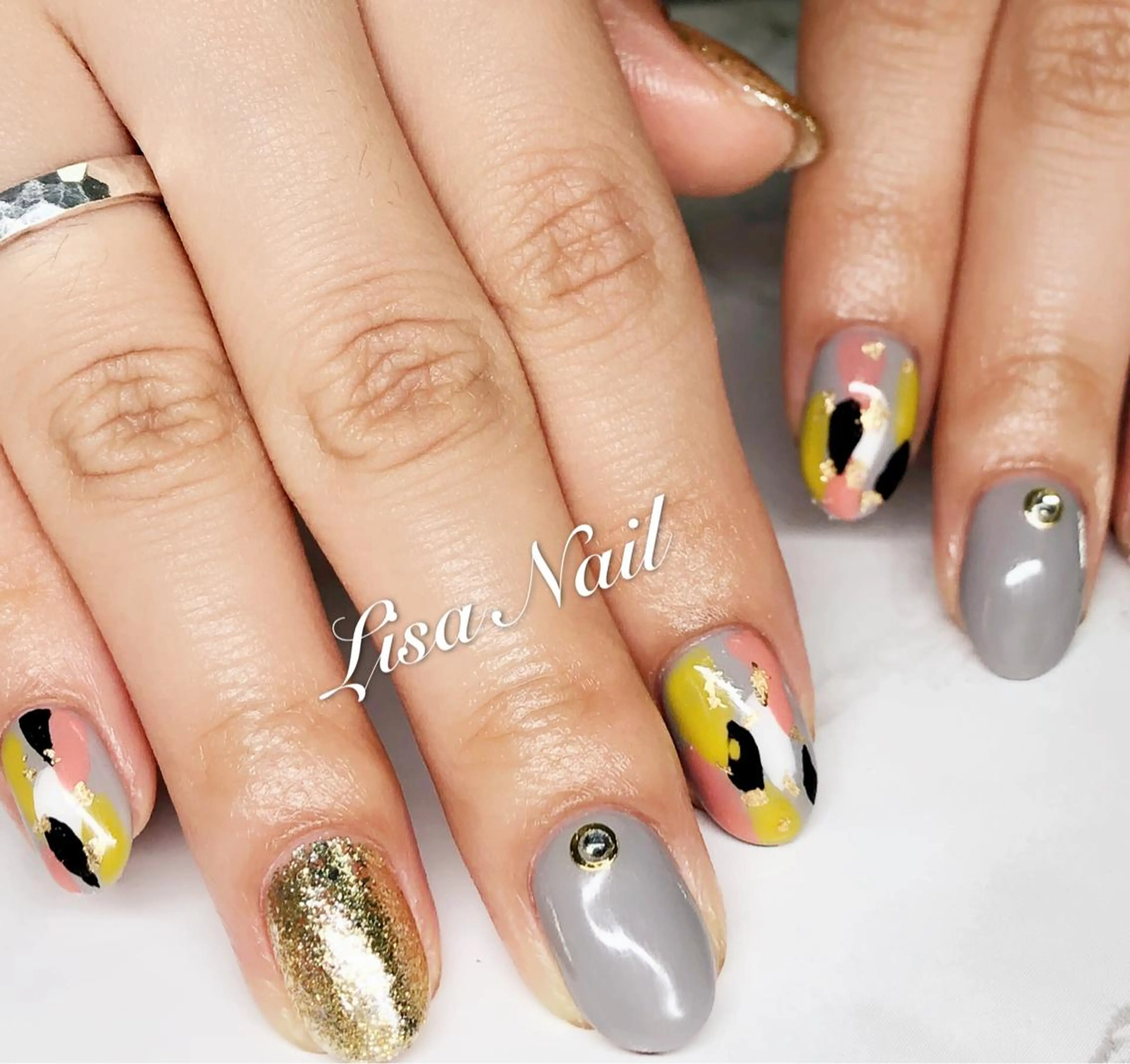 ネイル 🎀 RI🎀のネイルデザイン