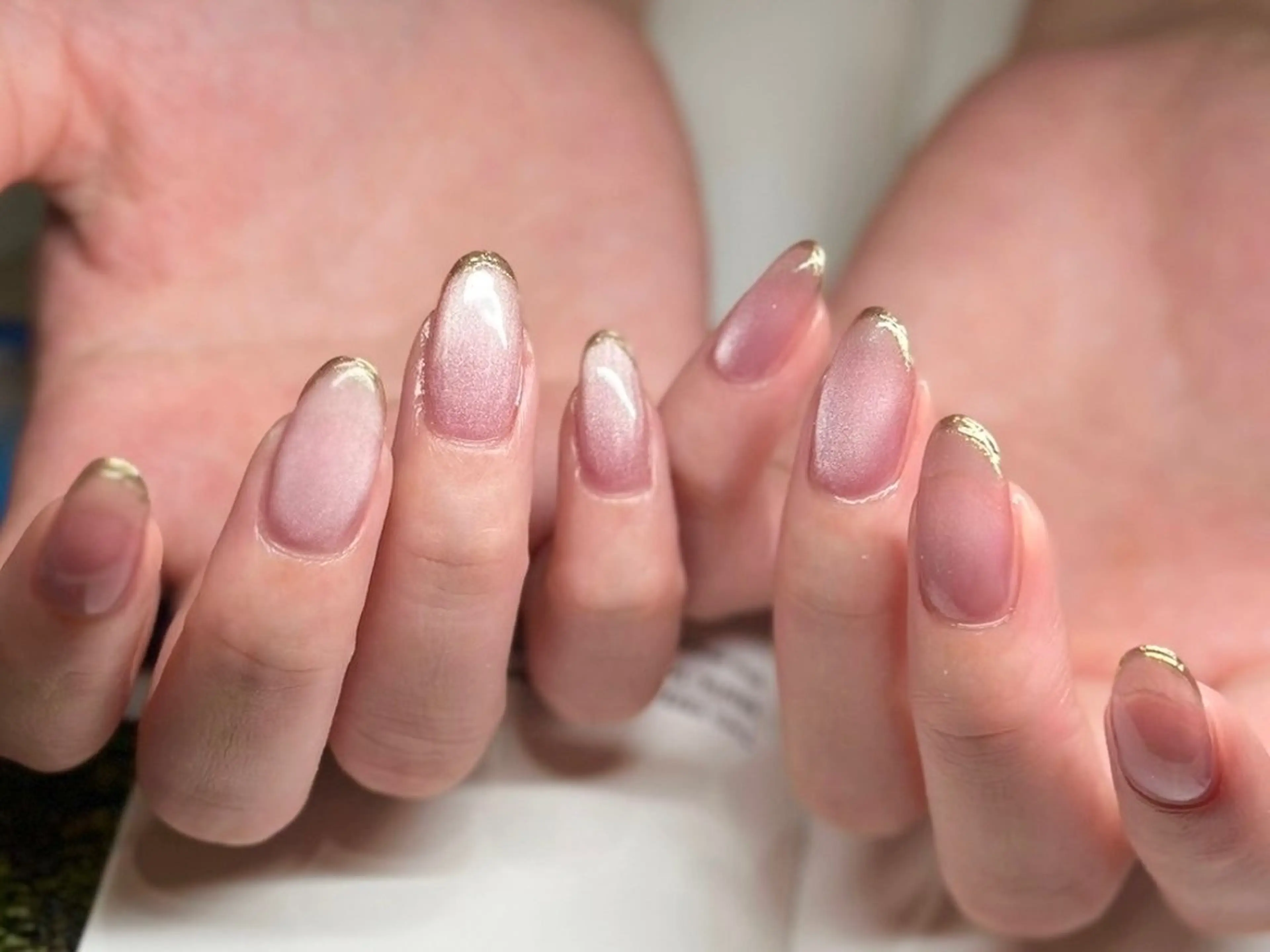 ❤︎【オフ代サービス】ナチュラルデザインネイルの写真