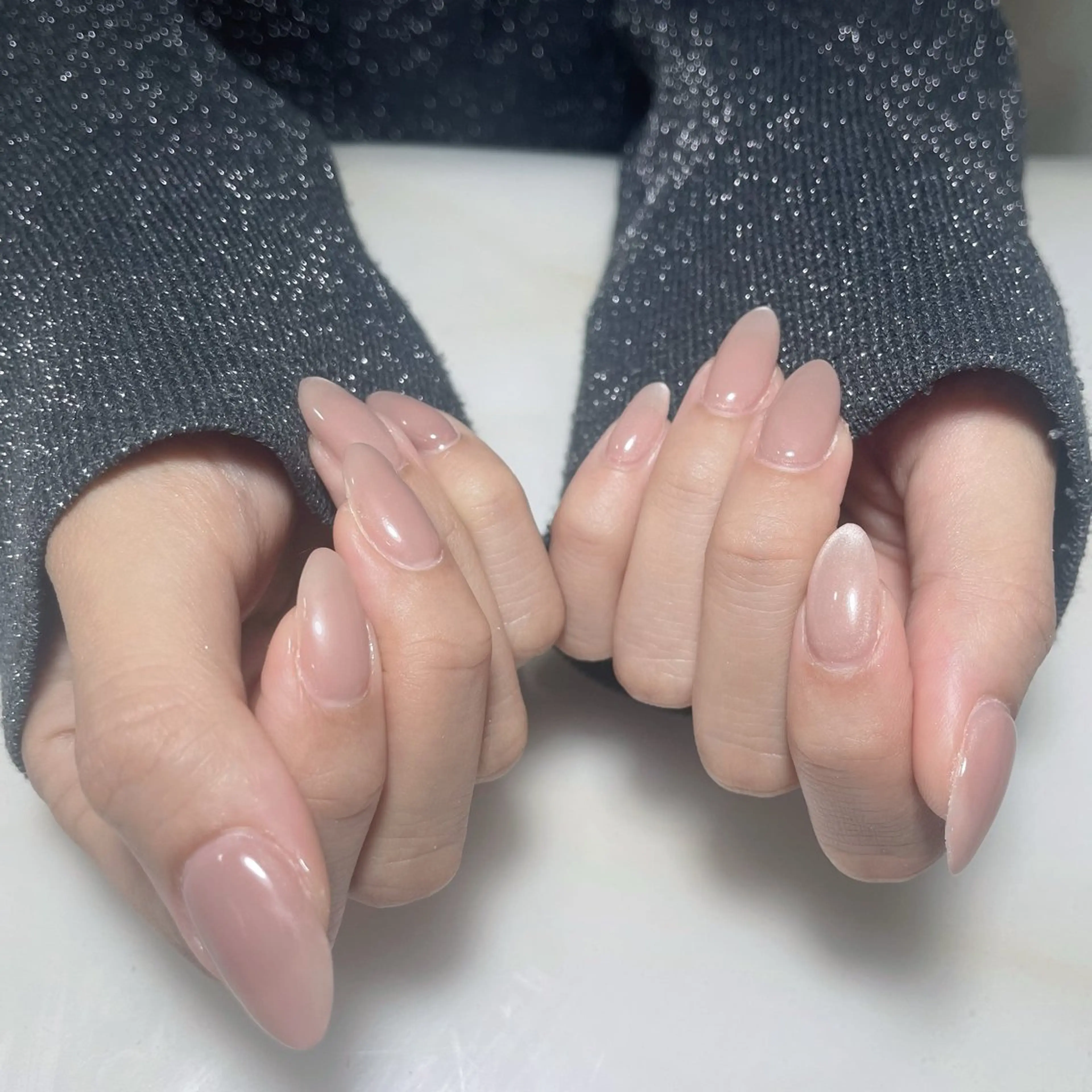 ネイル アートネイル フレンチネイル ジェルネイル グラデーション 韓国ネイル 久保田 マリコのネイルデザイン