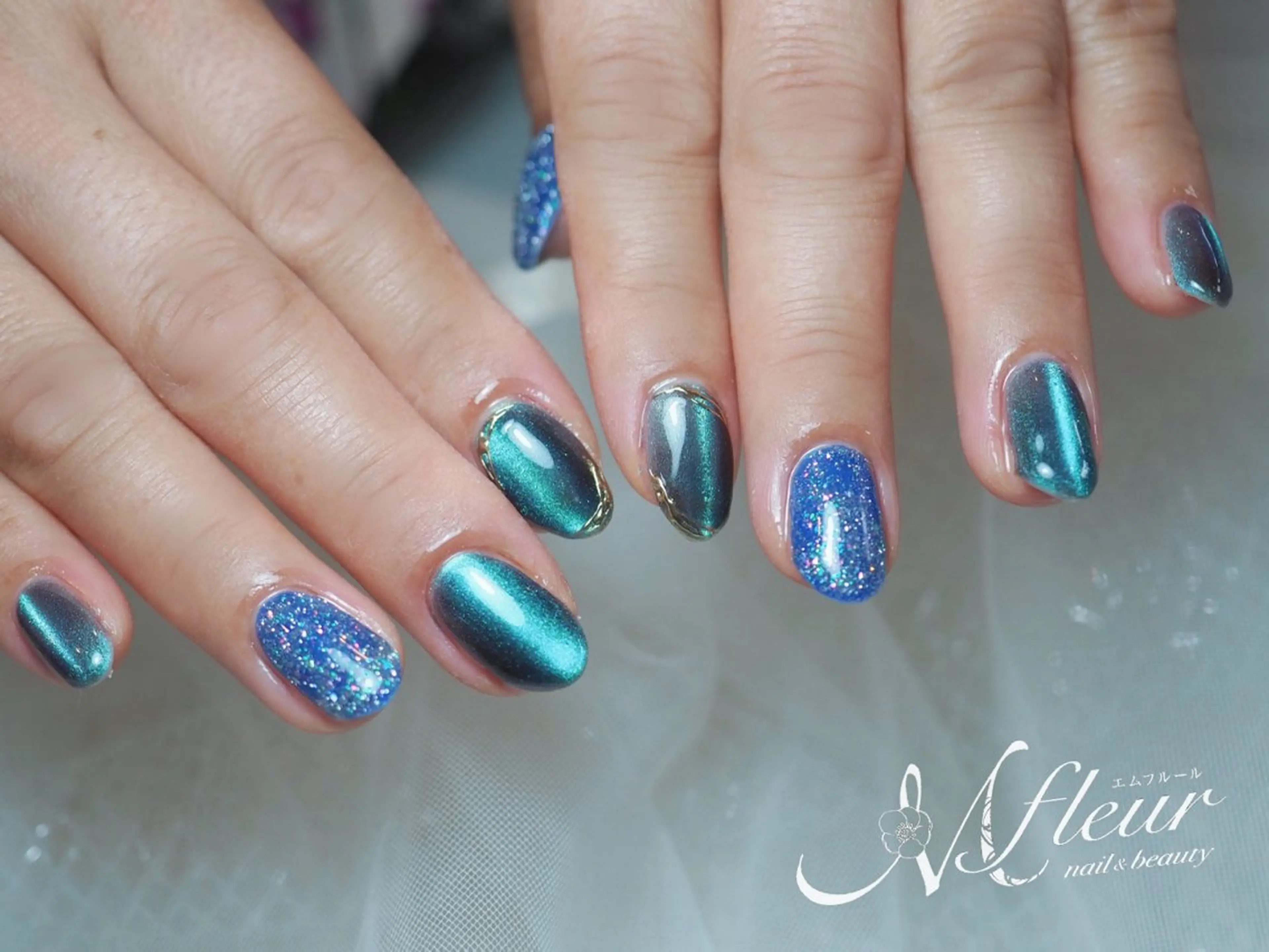 ネイル M fleur nail&beauty【エムフルール】所属・Mfleur ナオのネイルデザイン