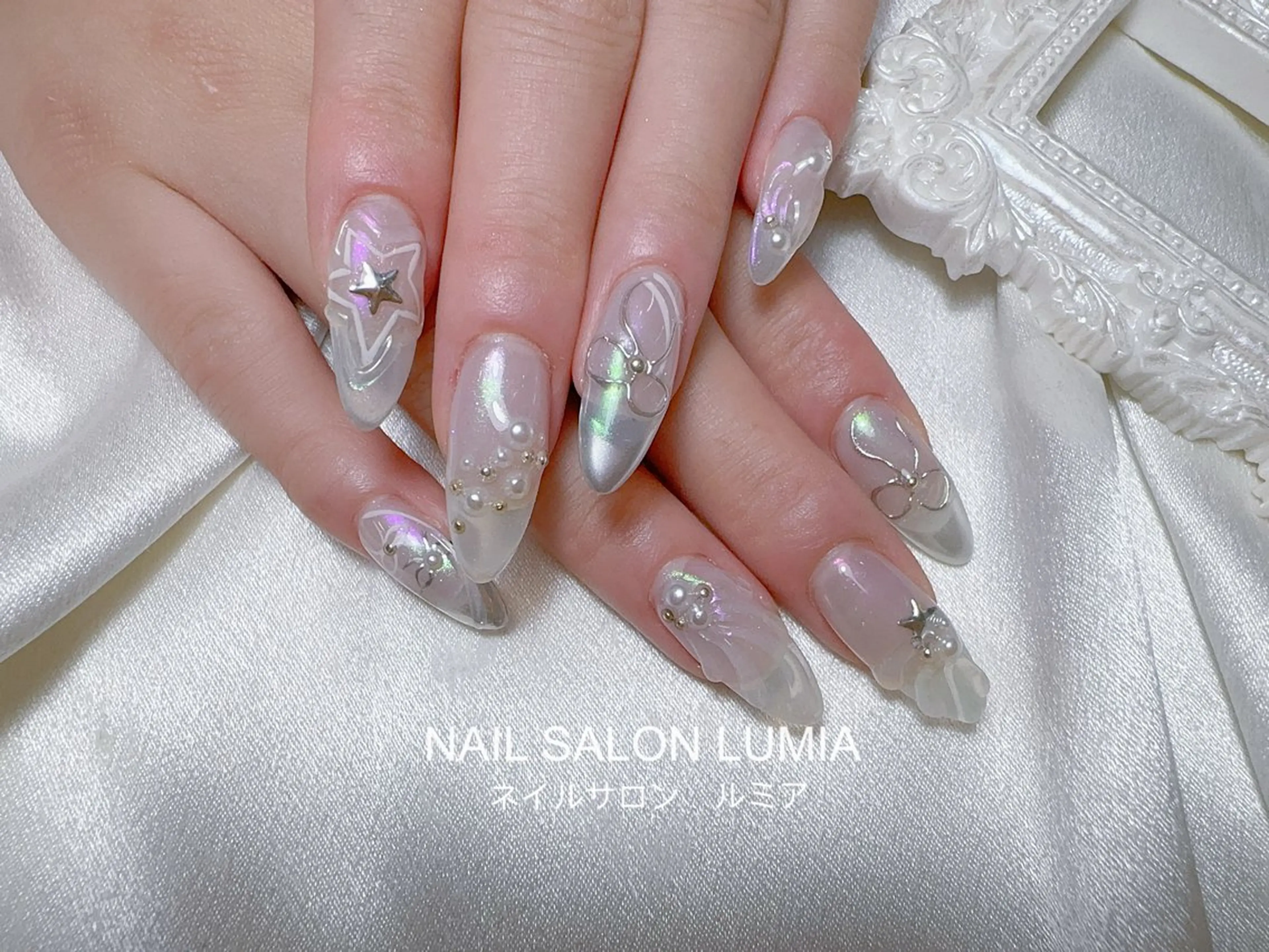 ネイル ハンドネイル ネイルサロン ルミア Lumia 店長のネイルデザイン