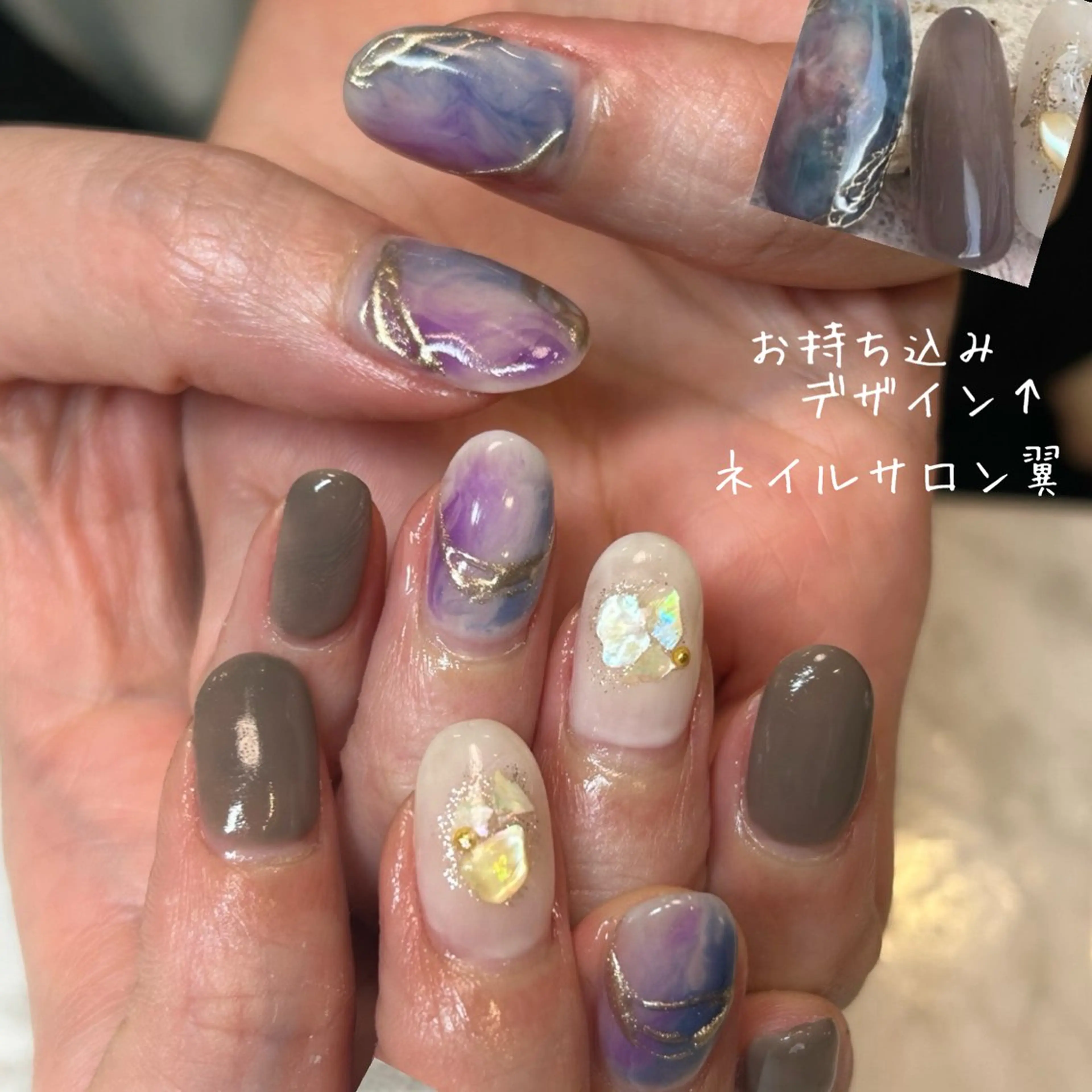 ネイル ハンドネイル ネイルサロン翼所属・ネイルサロン 翼【仙川4分】のネイルデザイン