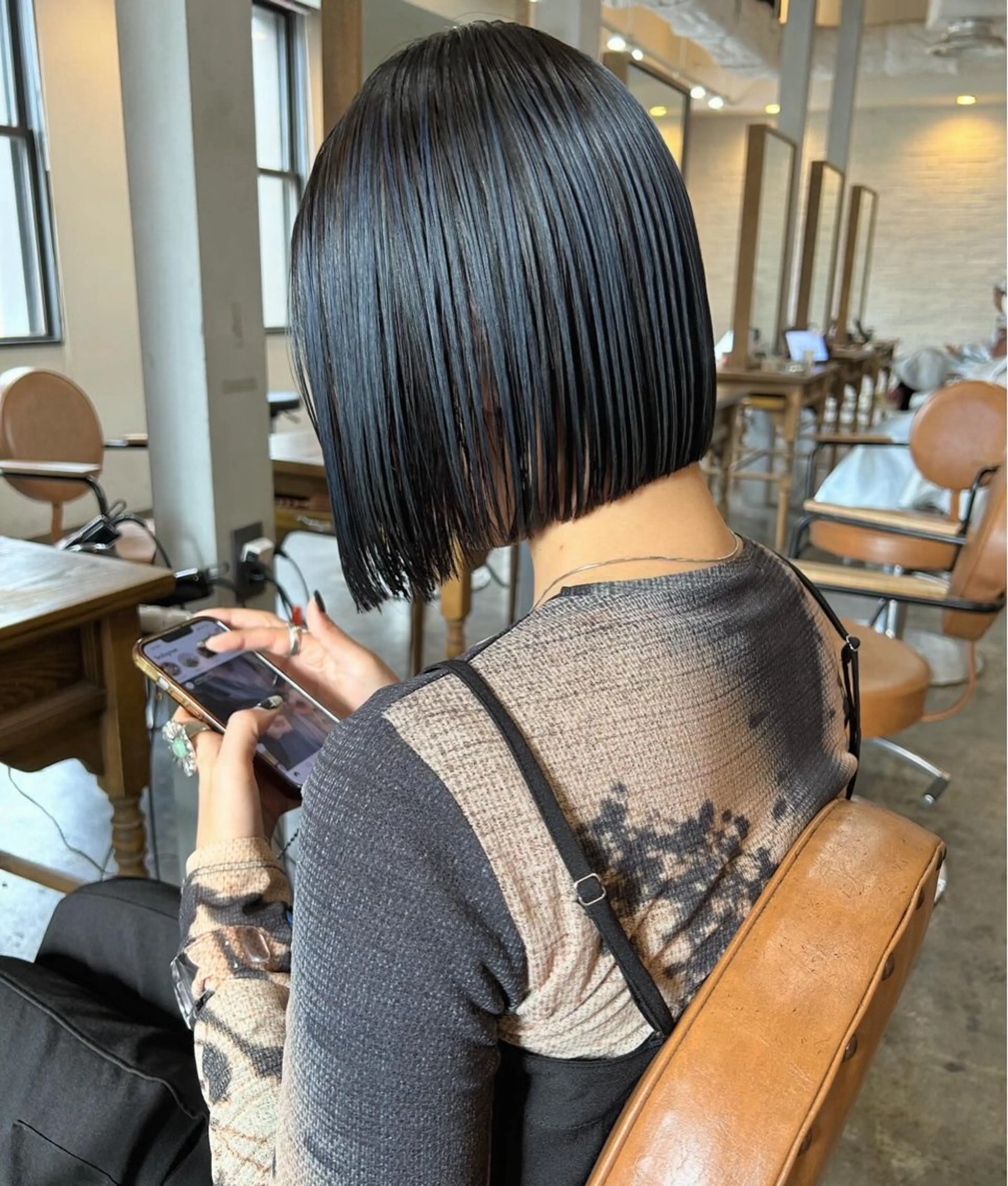 似合わカット+アディクシーカラー+ベースTRの写真