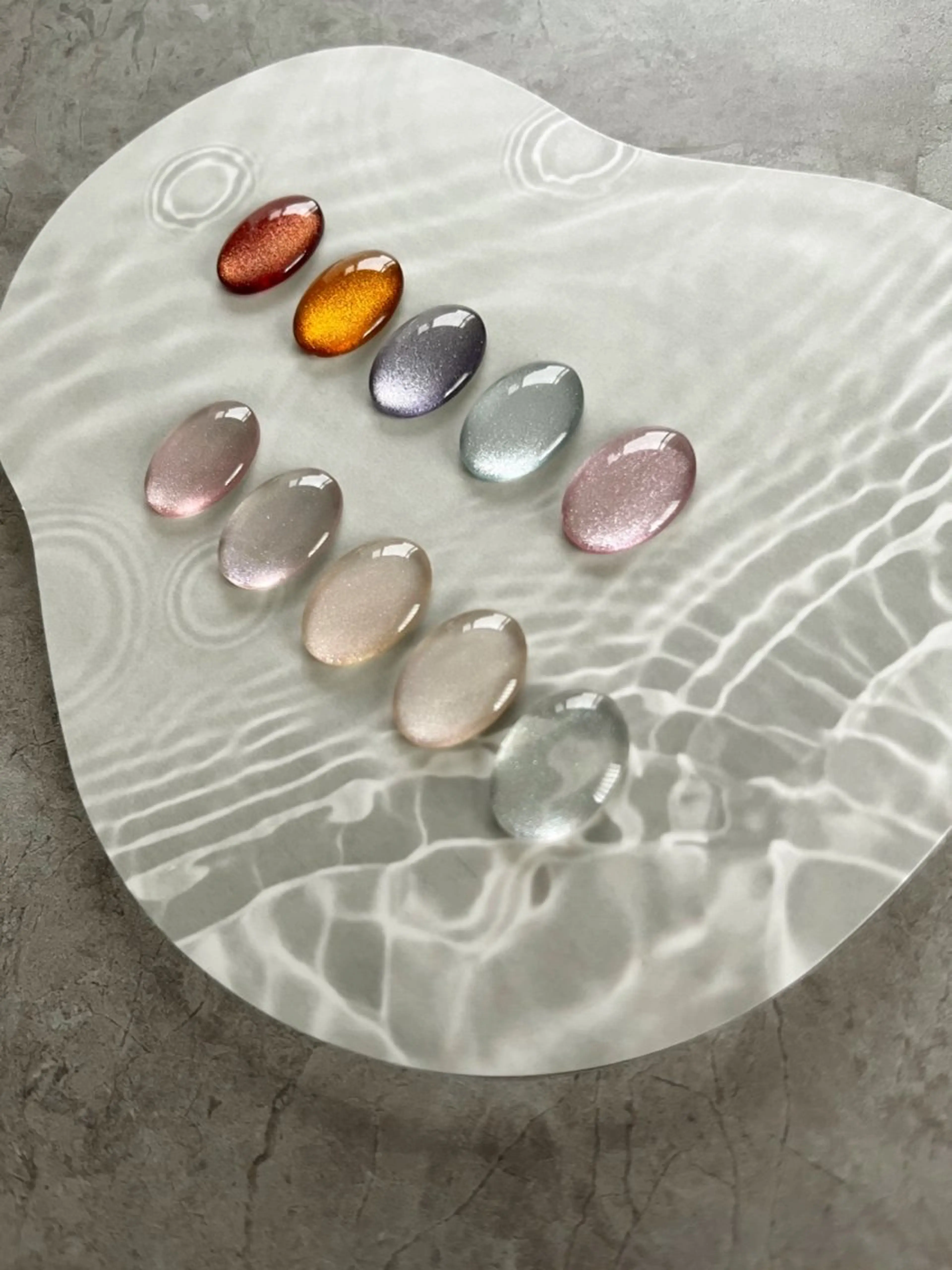 ネイル キラキラネイル マグネットネイル ハンドネイル Blé nailのネイルデザイン