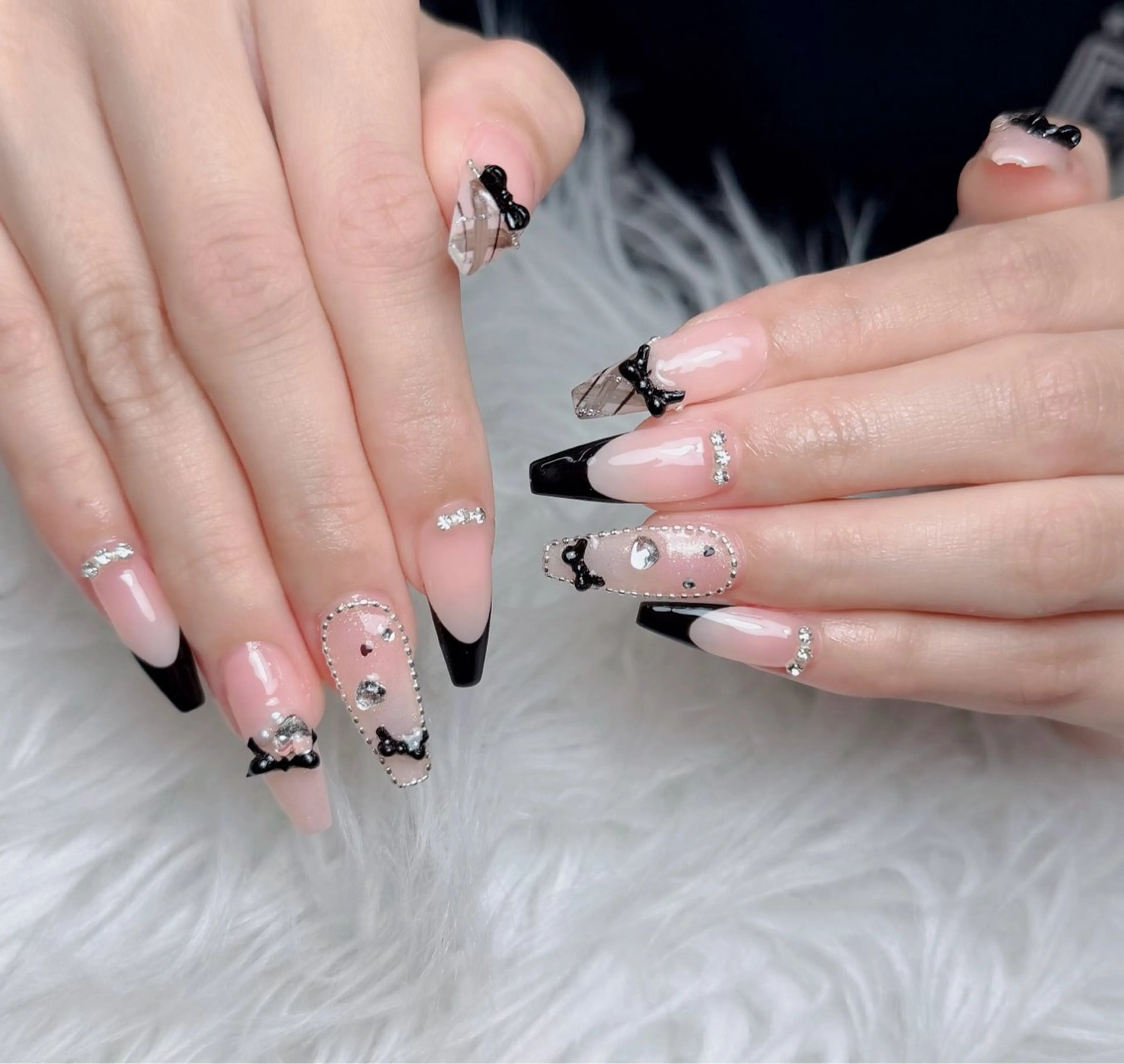 ネイル アートネイル 韓国ネイル 持ち込み ワンホンネイル ハンドネイル Lenie Nail Salonのネイルデザイン