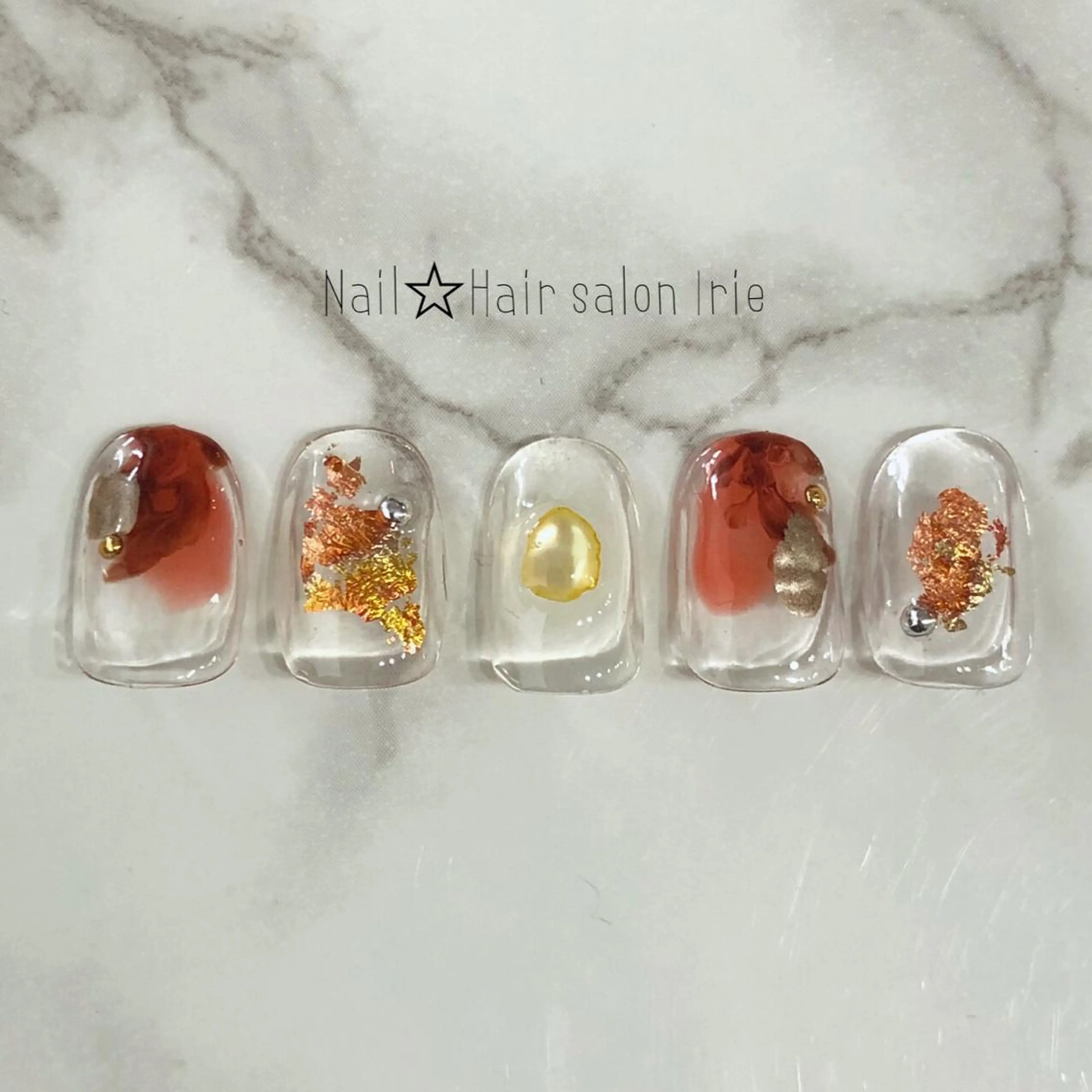 ネイル Hair salon Irie所属・與儀 知佳のネイルデザイン